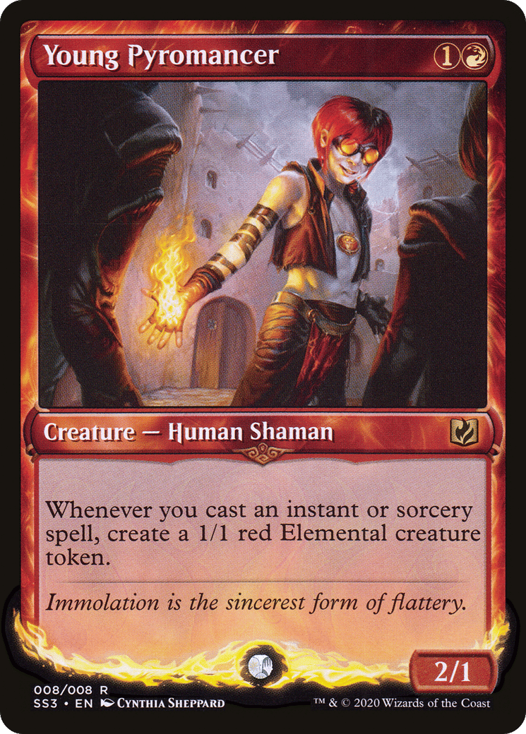 Young Pyromancer — Signature Spellbook: Chandra — Magic: The Gathering