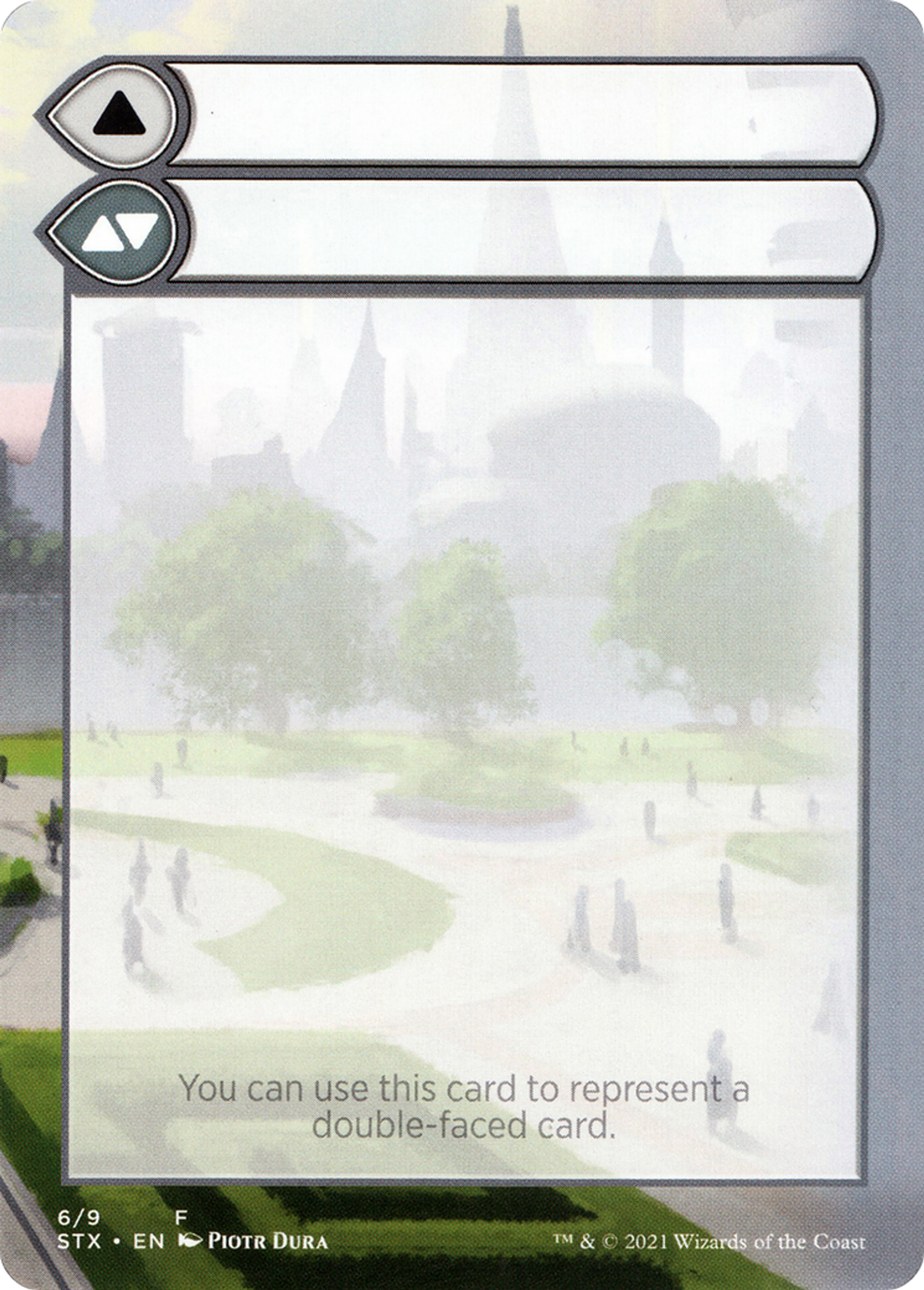 Double-Faced Substitute Card — Strixhaven: School of Mages Substitute Cards — Magic: The Gathering