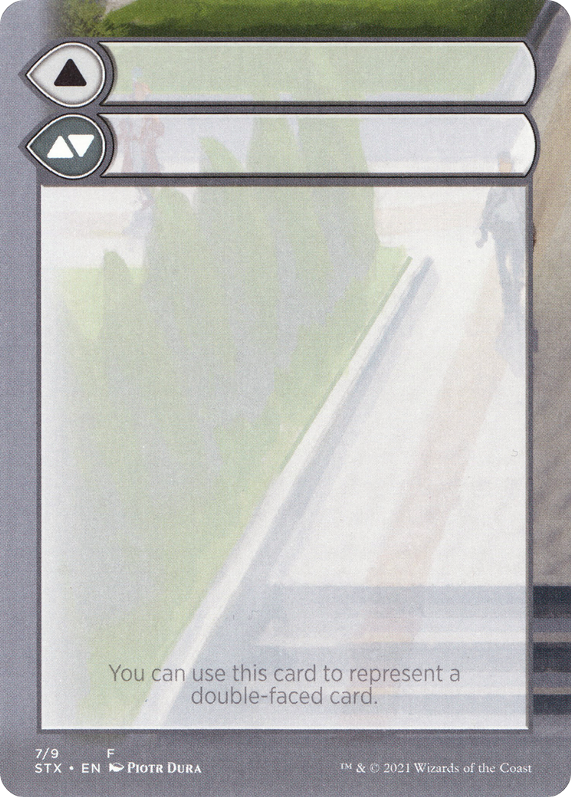Double-Faced Substitute Card — Strixhaven: School of Mages Substitute Cards — Magic: The Gathering