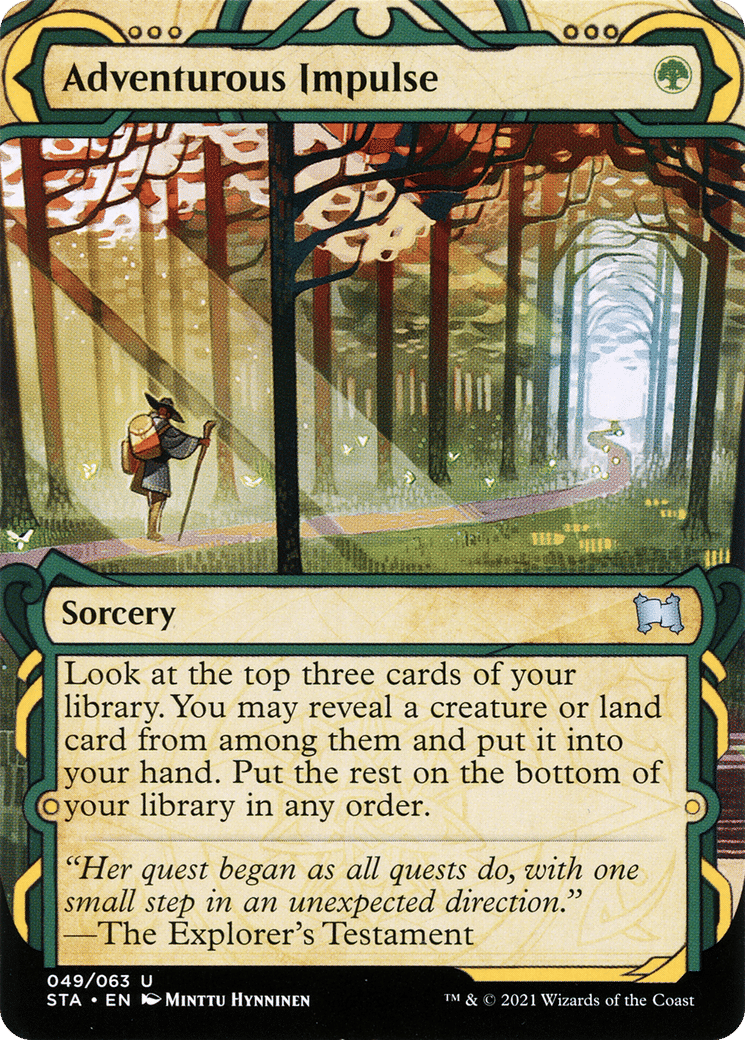 Adventurous Impulse — Strixhaven Mystical Archive — Magic: The Gathering