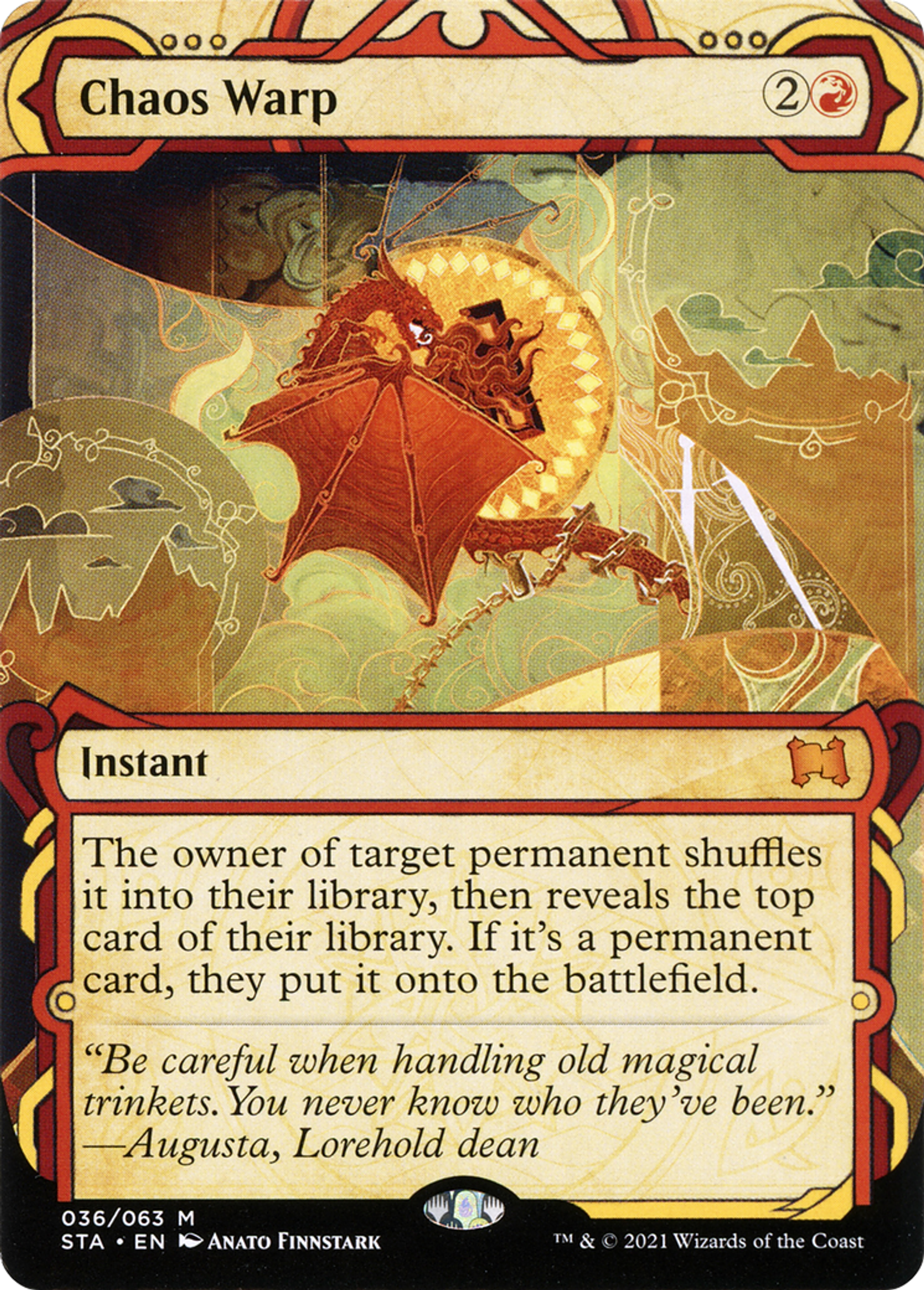 Distorsion chaotique — Strixhaven Mystical Archive — Magic: The Gathering