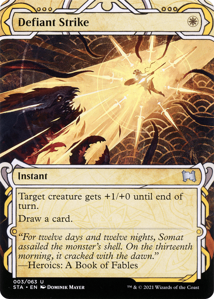Defiant Strike — Strixhaven Mystical Archive — Magic: The Gathering
