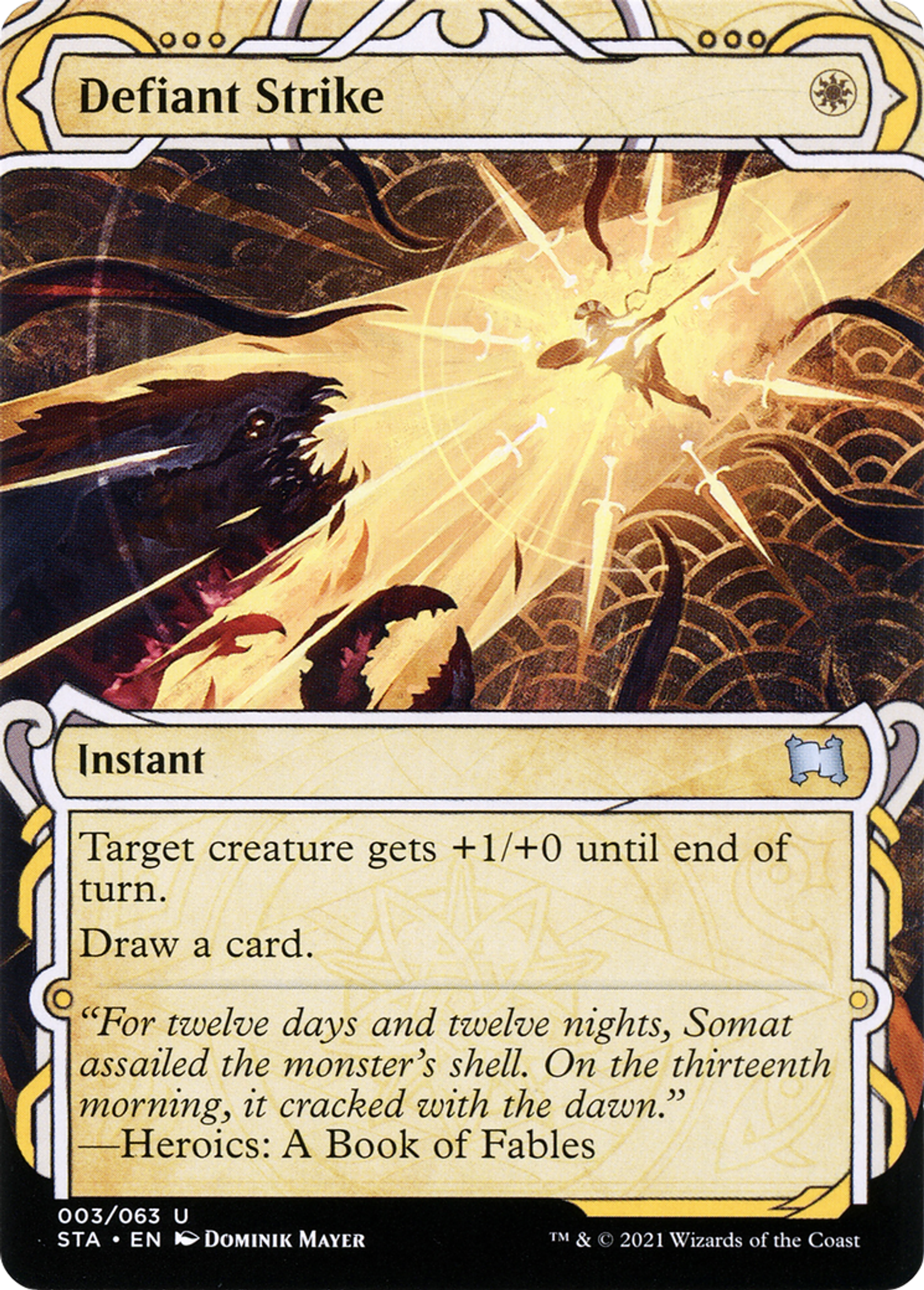 Defiant Strike — Strixhaven Mystical Archive — Magic: The Gathering