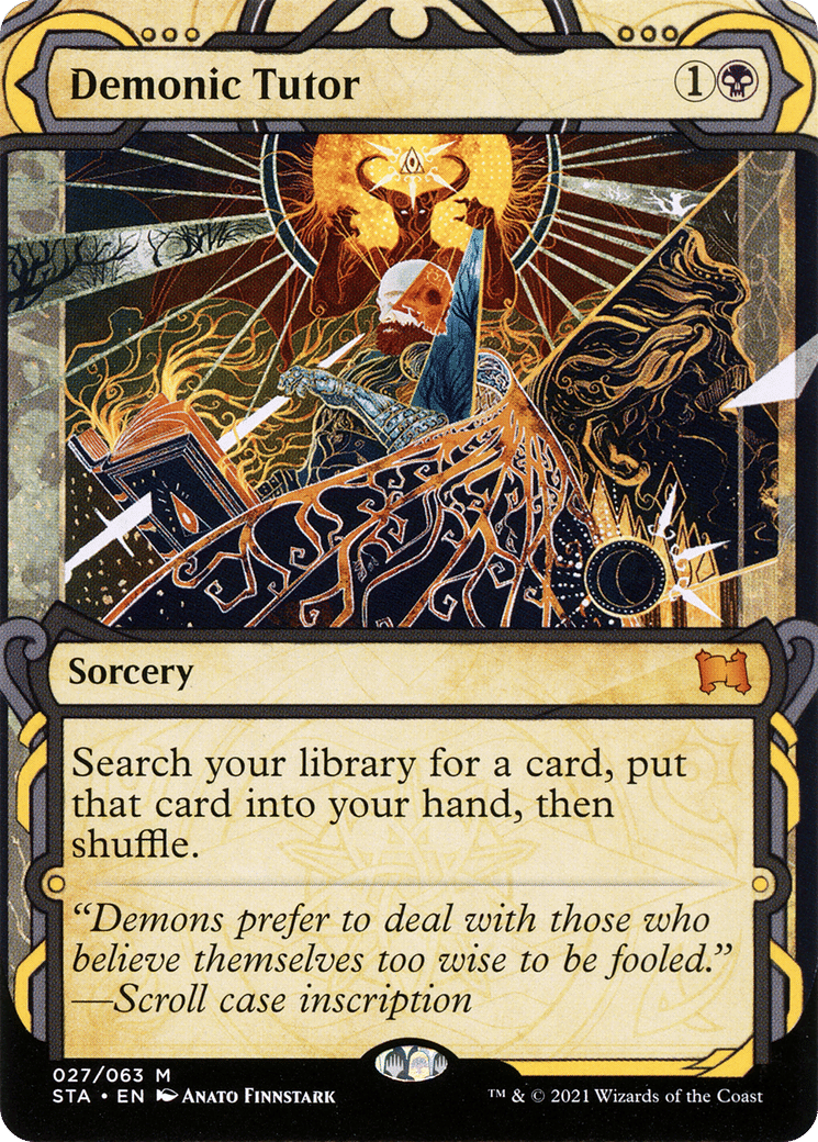 Demonic Tutor — Strixhaven Mystical Archive — Magic: The Gathering