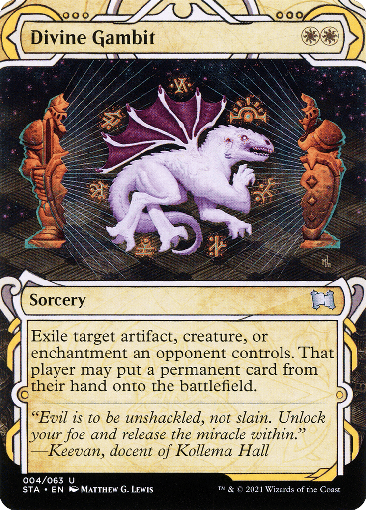 Divine Gambit — Strixhaven Mystical Archive — Magic: The Gathering
