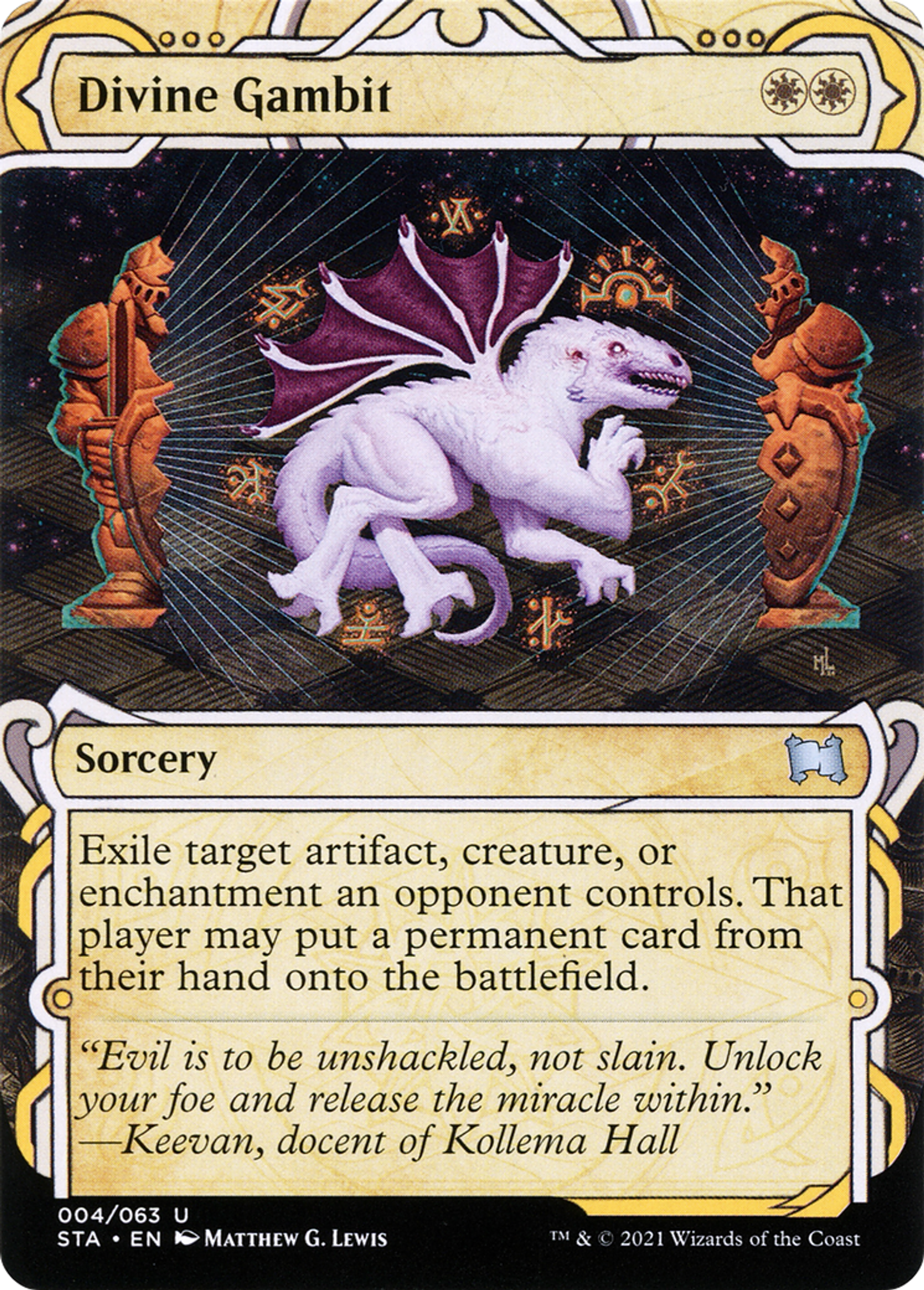 Divine Gambit — Strixhaven Mystical Archive — Magic: The Gathering