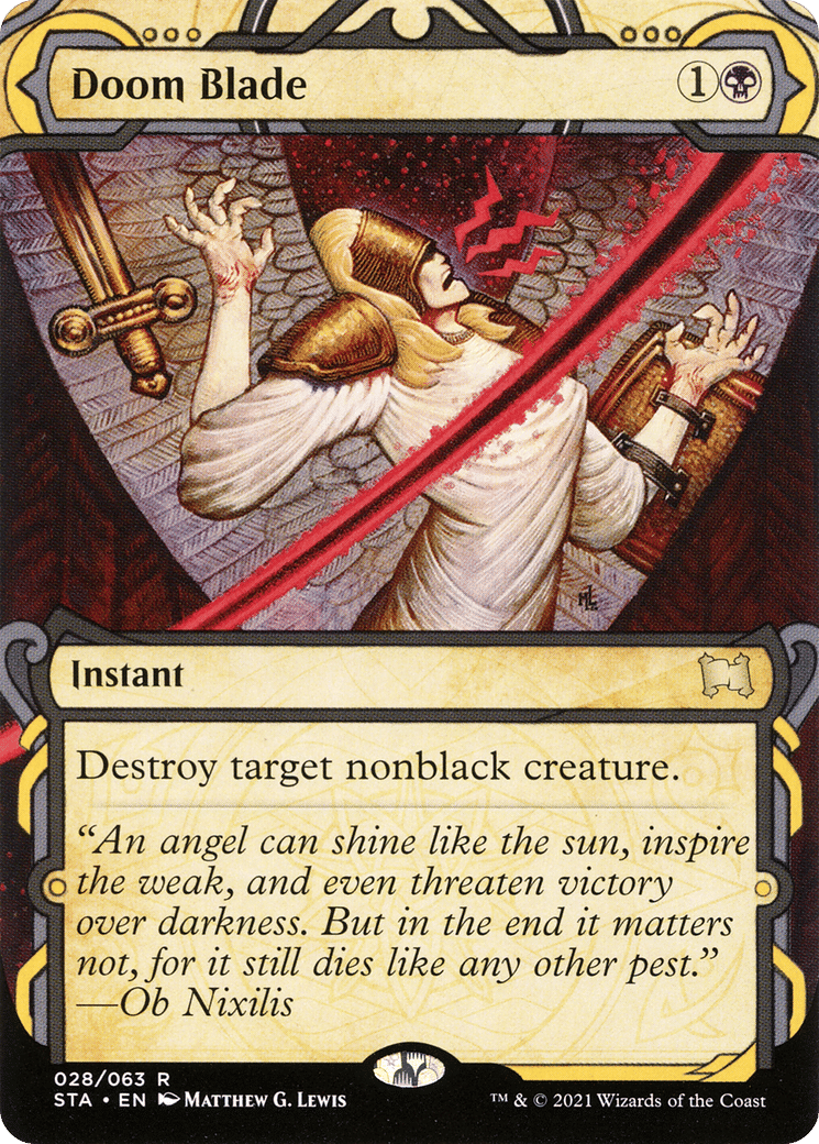 Doom Blade — Strixhaven Mystical Archive — Magic: The Gathering