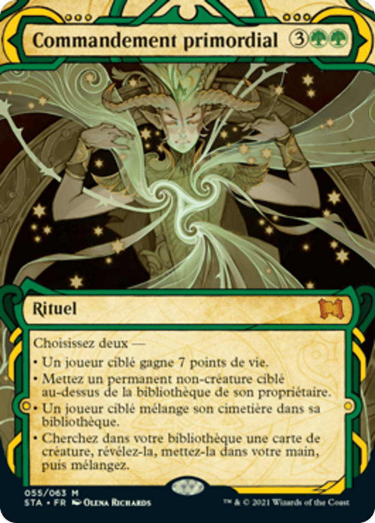 Commandement primordial — Strixhaven Mystical Archive — Magic: The Gathering