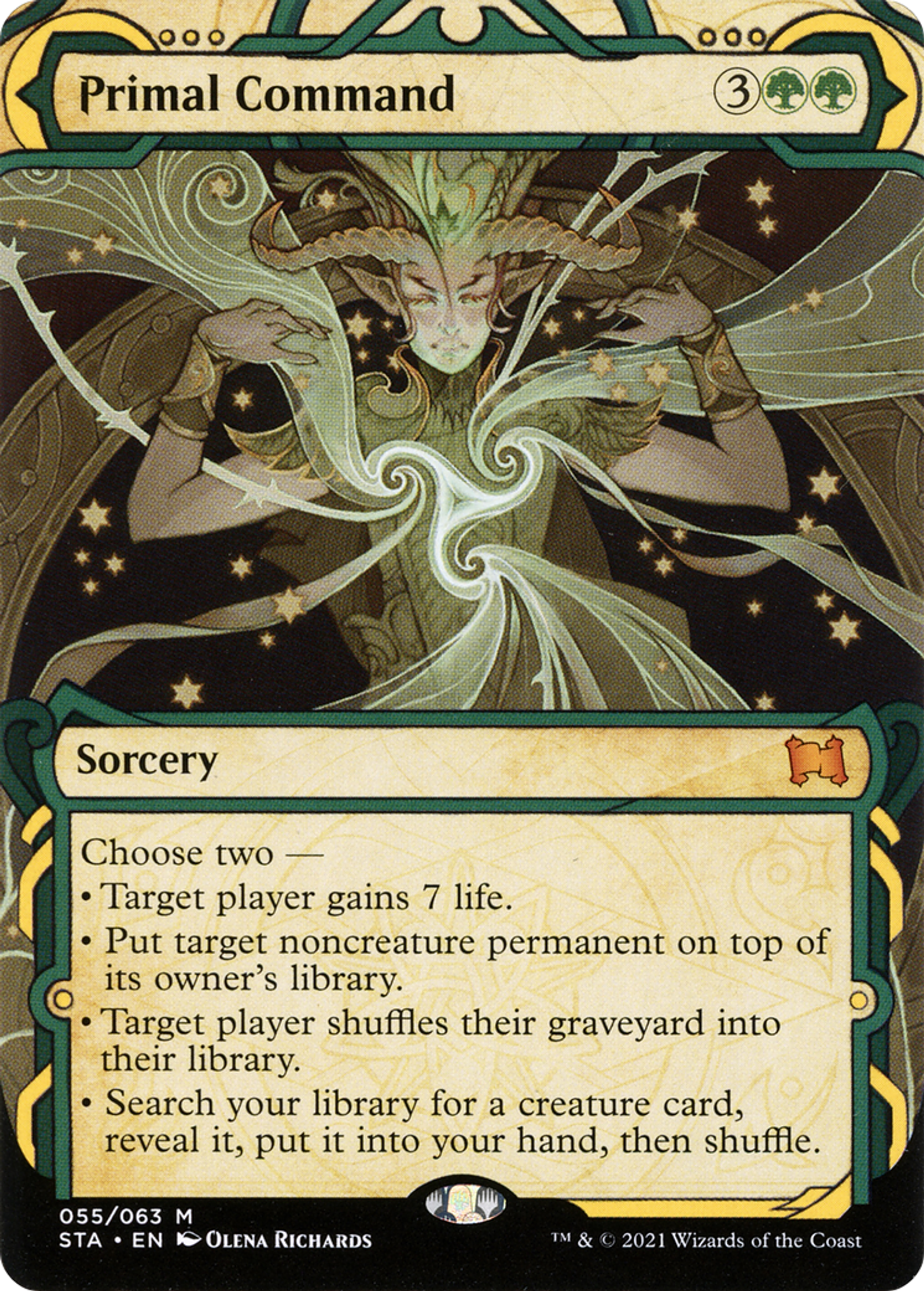 Commandement primordial — Strixhaven Mystical Archive — Magic: The Gathering