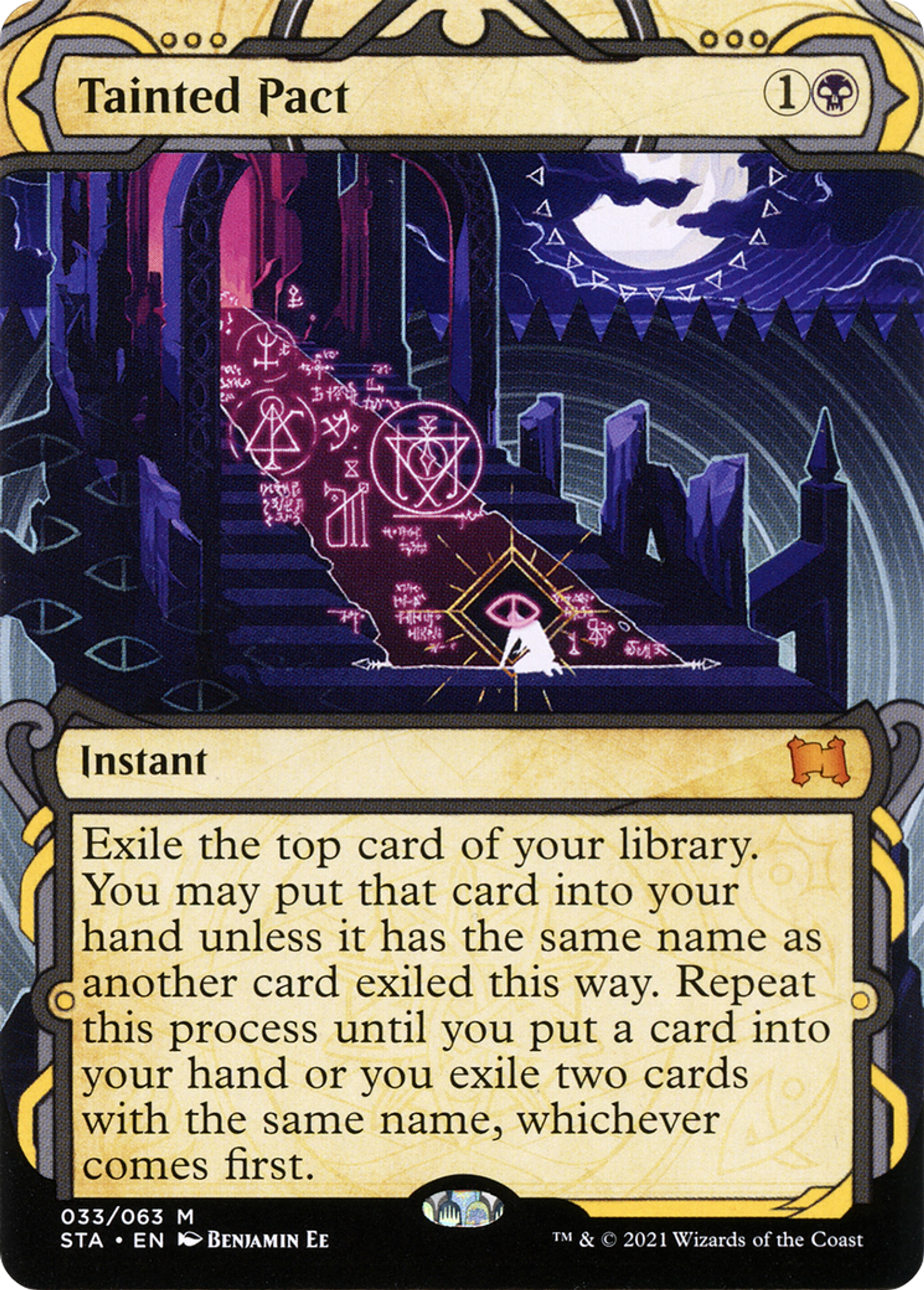 Pacte souillé — Strixhaven Mystical Archive — Magic: The Gathering