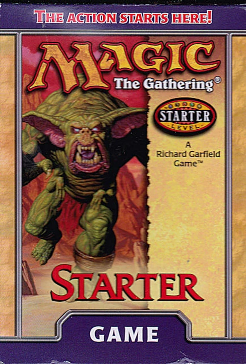 Starter 1999 Starter Game Display from Starter 1999 - Magic: The Gathering