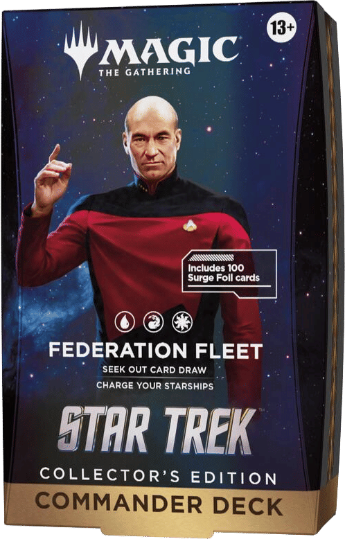 Deck Commander Star Trek – Federation Fleet (Collector's Edition) — Star Trek Commander — Magic: The Gathering