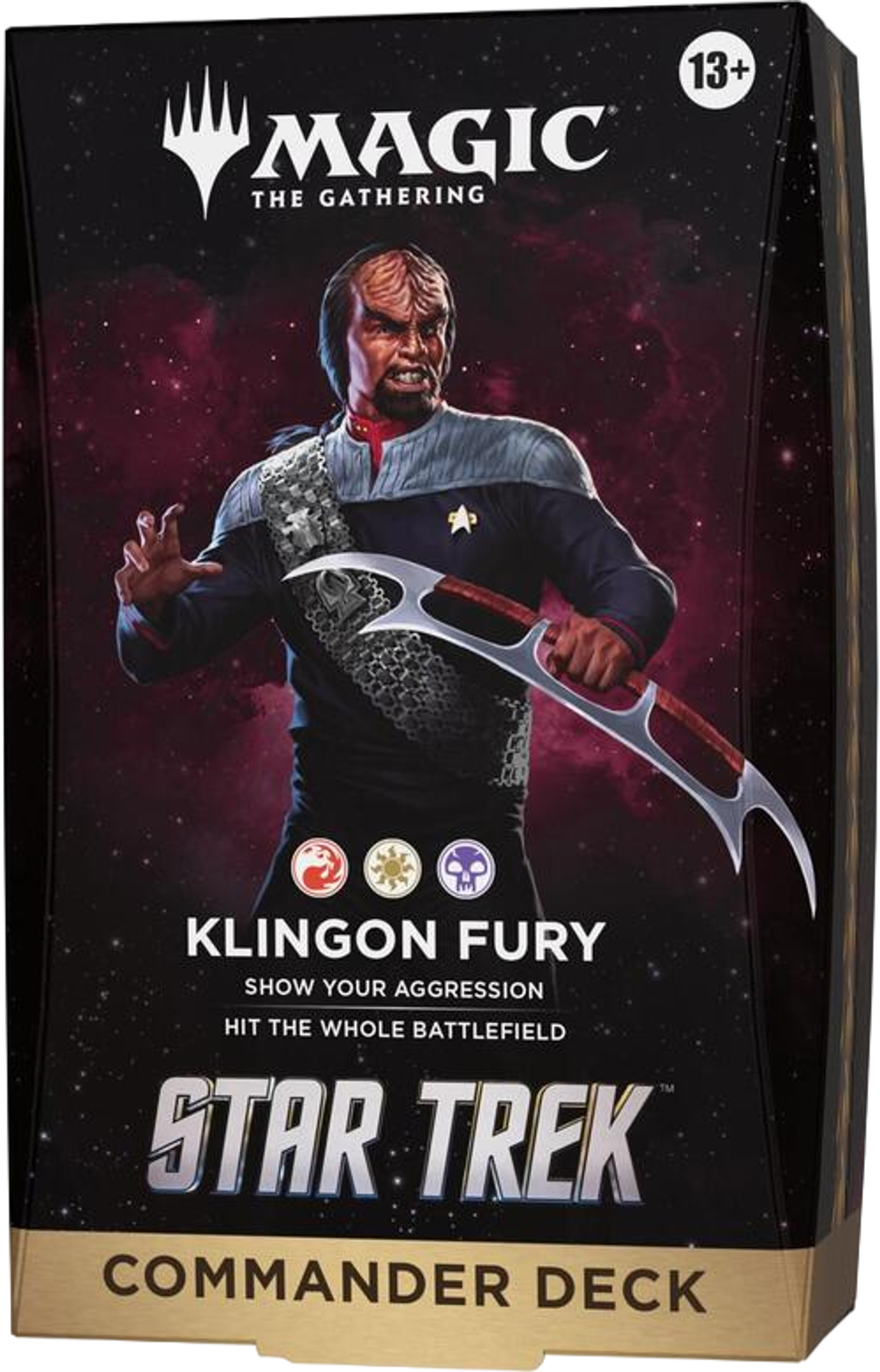 Star Trek Commander Deck Klingon Fury — Star Trek Commander — Magic: The Gathering