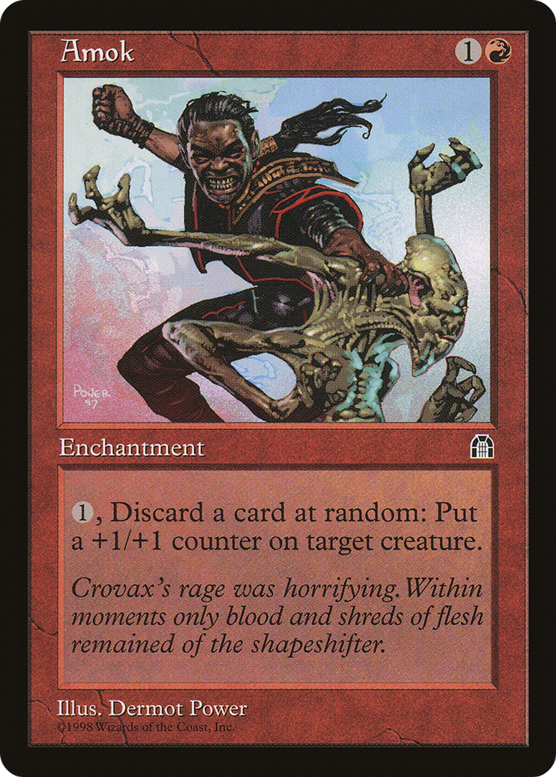 Amok — Stronghold — Magic: The Gathering
