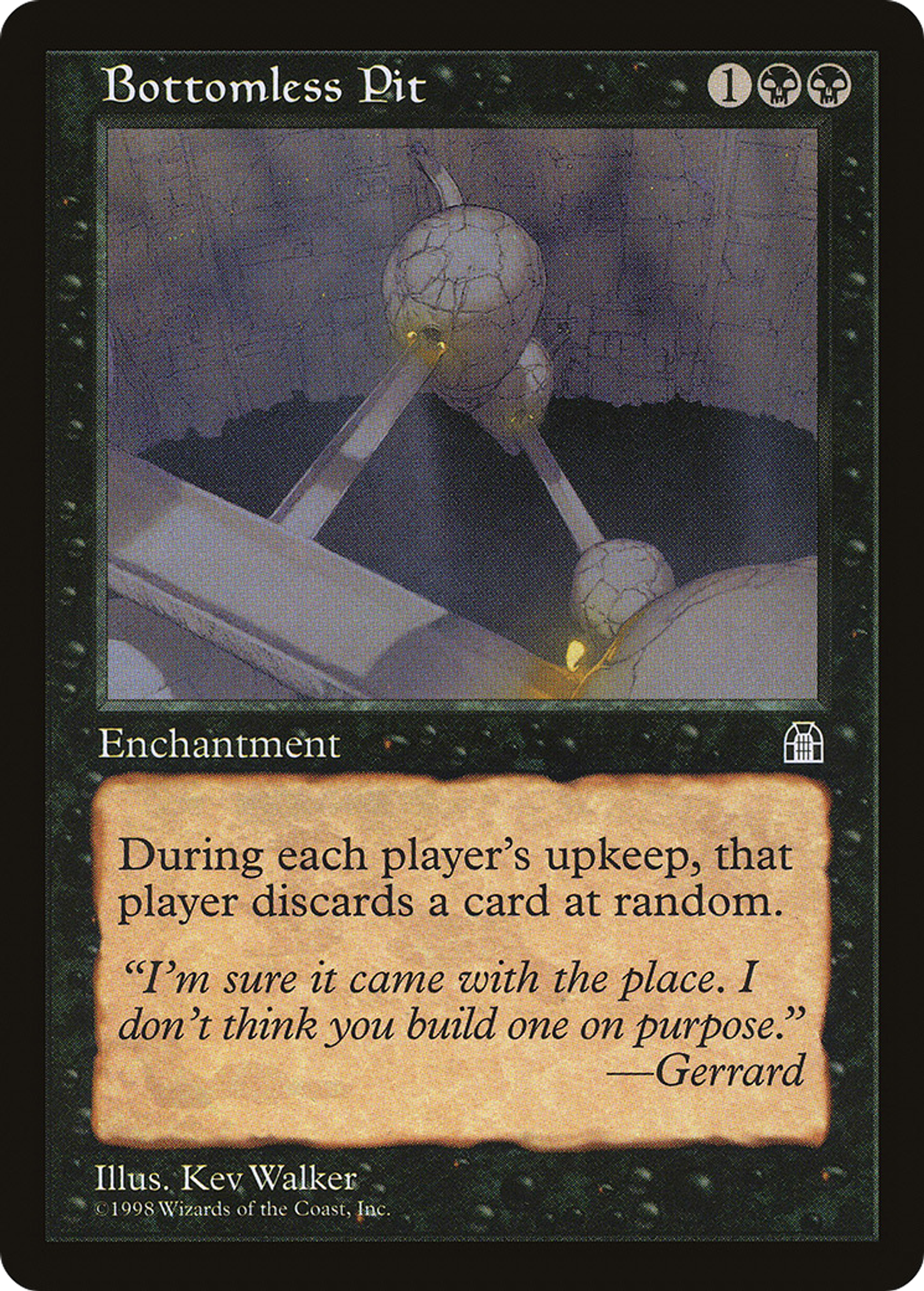 Bottomless Pit — Stronghold — Magic: The Gathering