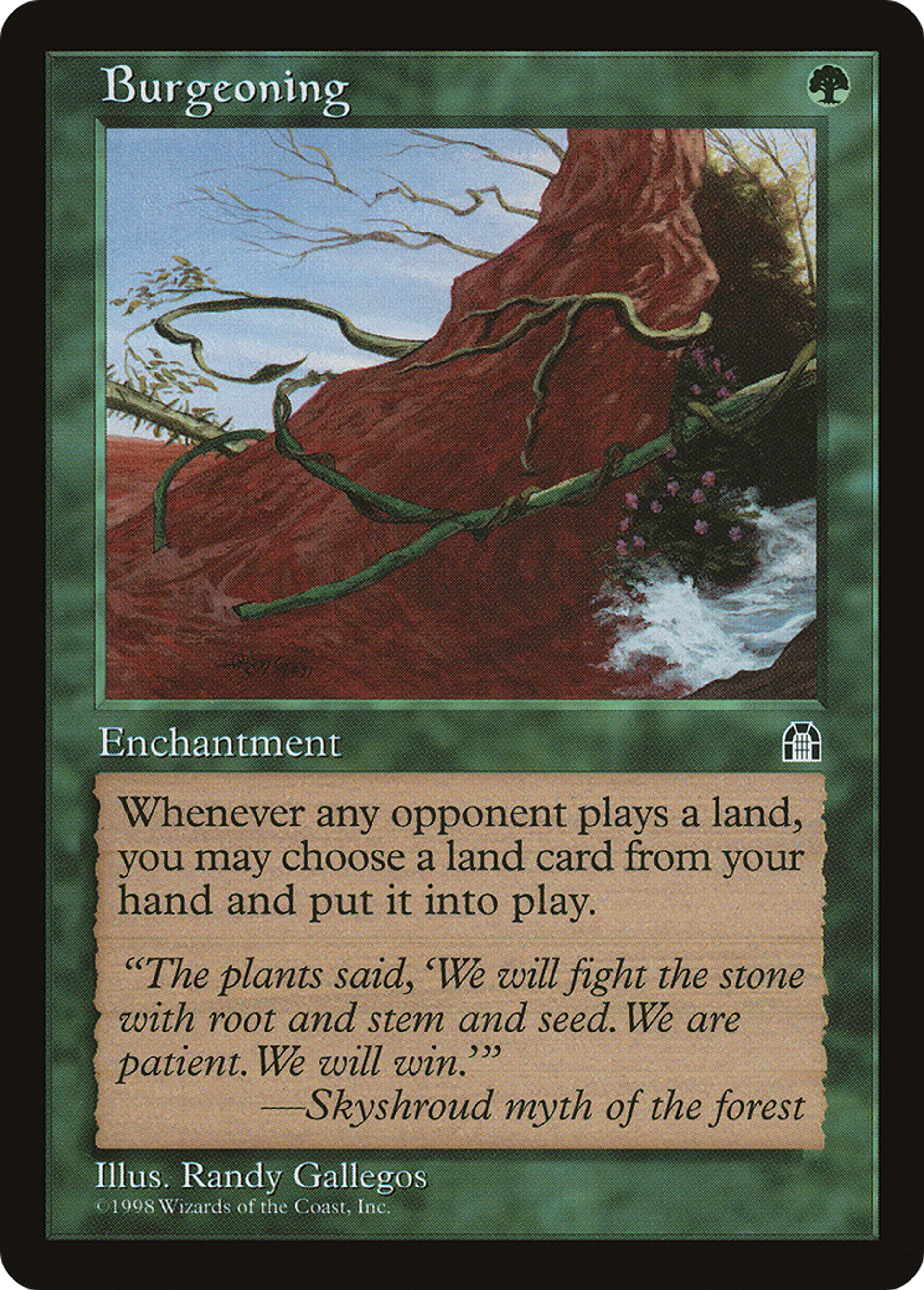 Bourgeonnement — Stronghold — Magic: The Gathering