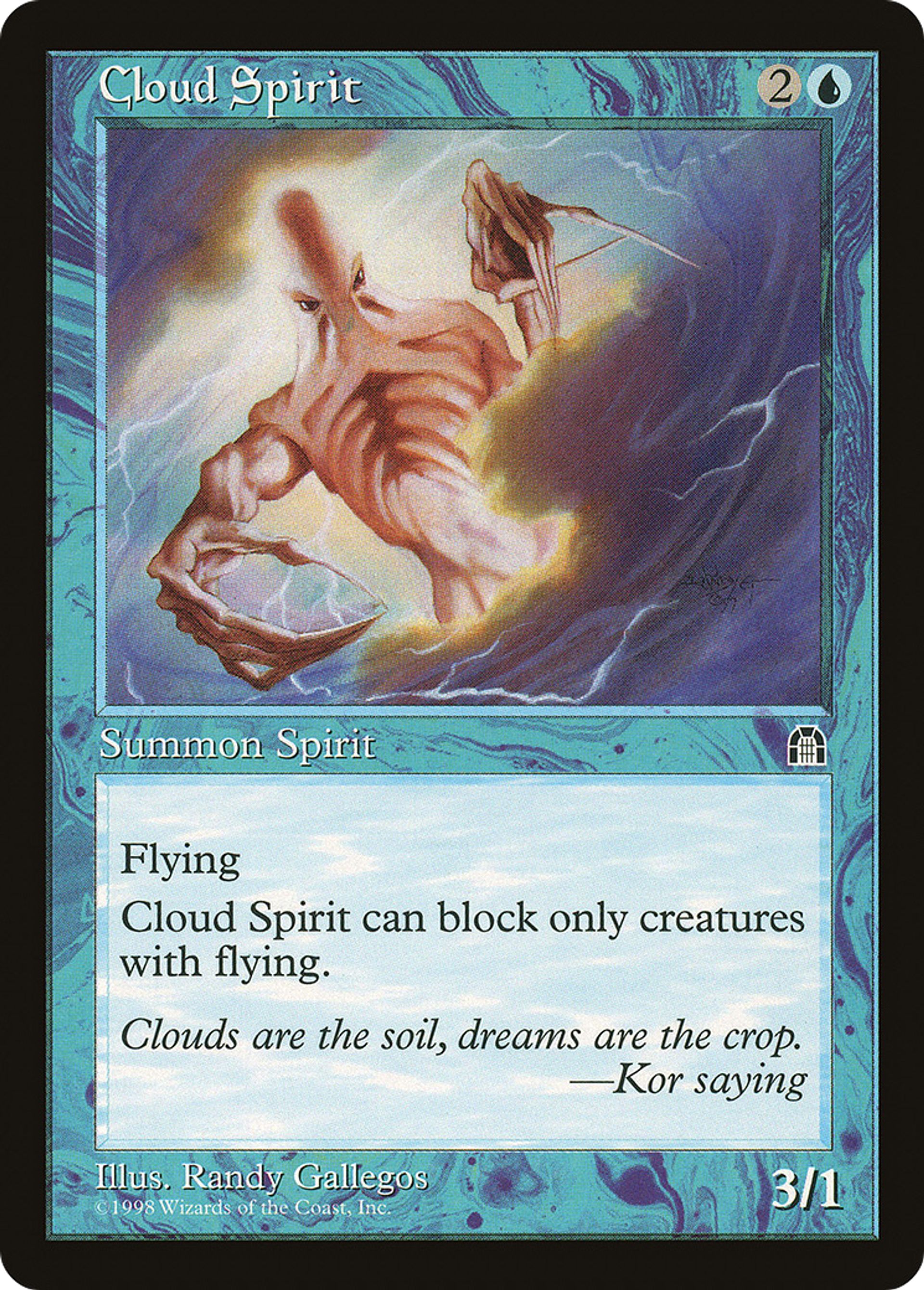 Esprit des nuages — Stronghold — Magic: The Gathering