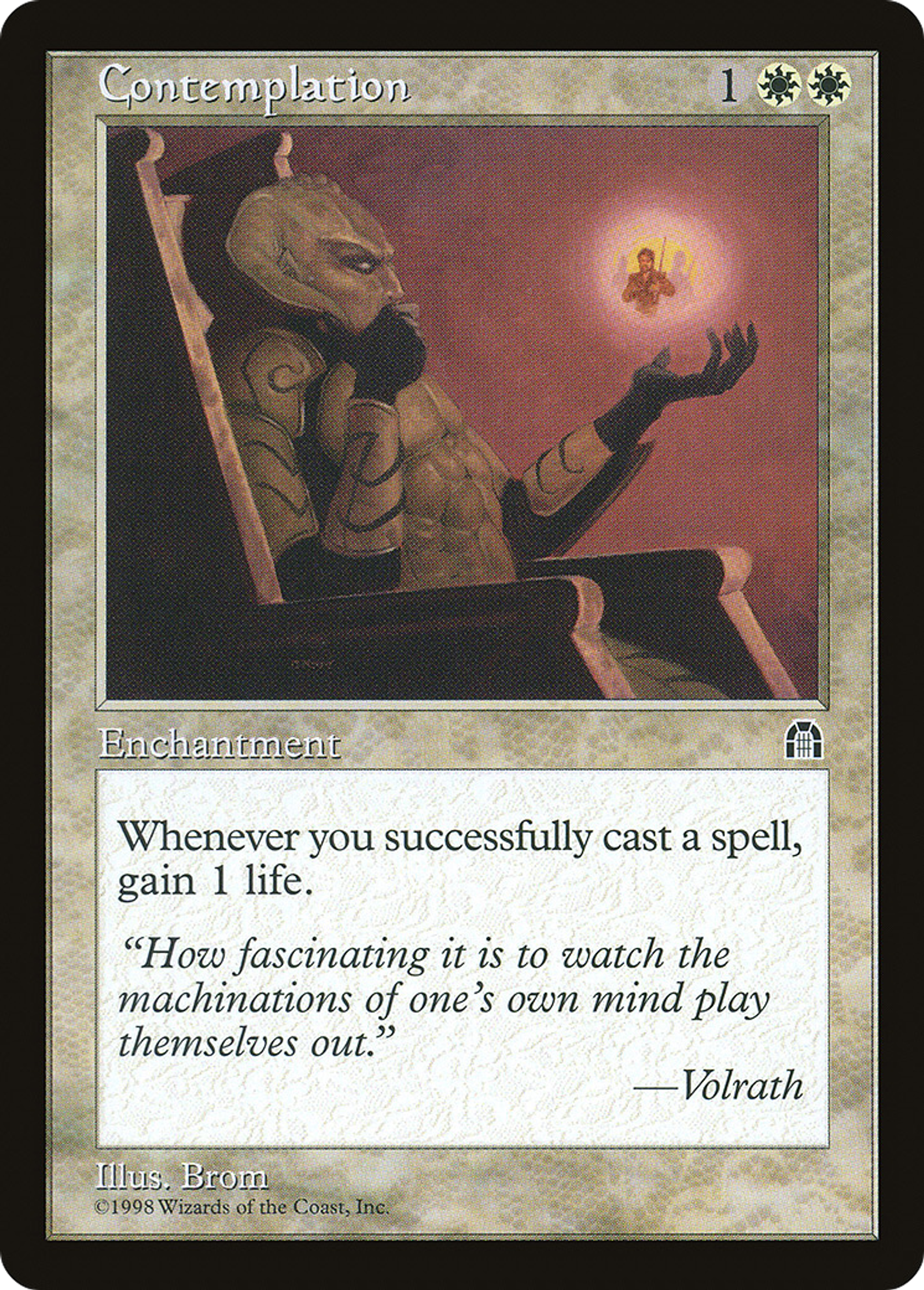 Contemplation — Stronghold — Magic: The Gathering