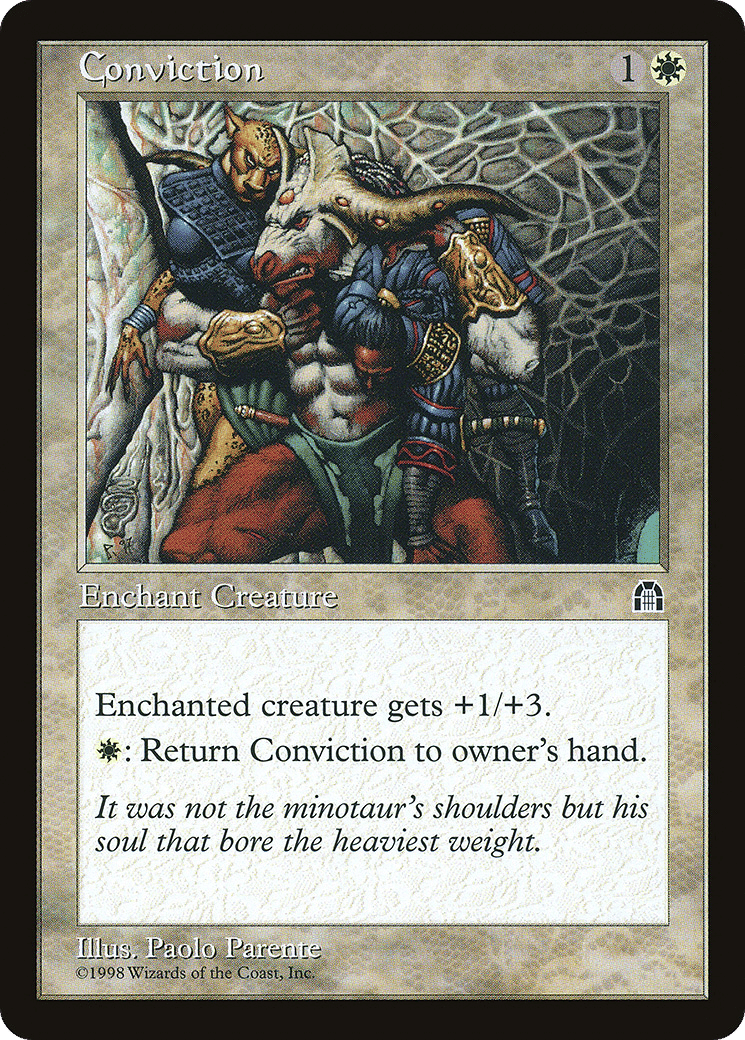 Conviction — Stronghold — Magic: The Gathering
