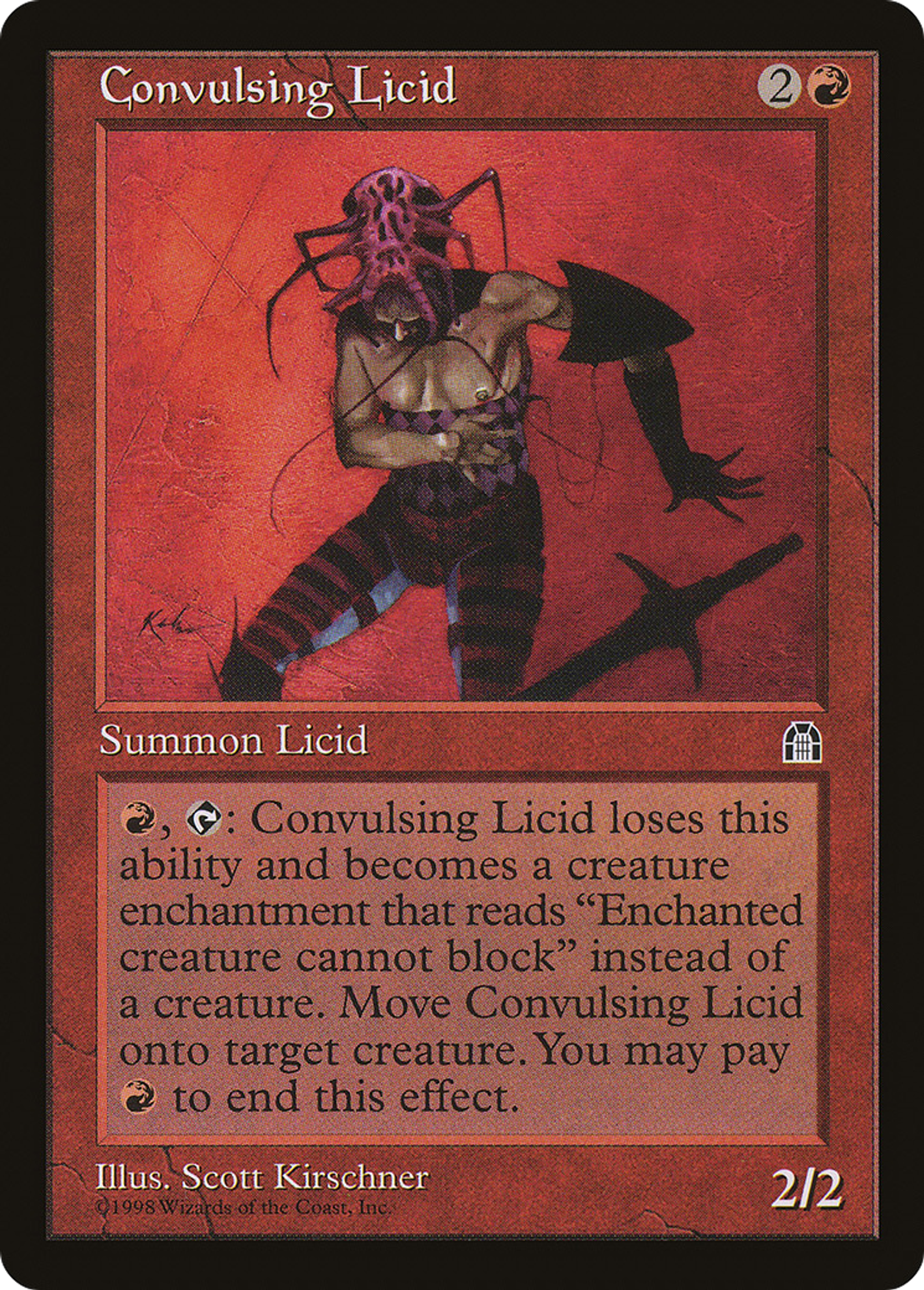 Litique convulsivant — Stronghold — Magic: The Gathering