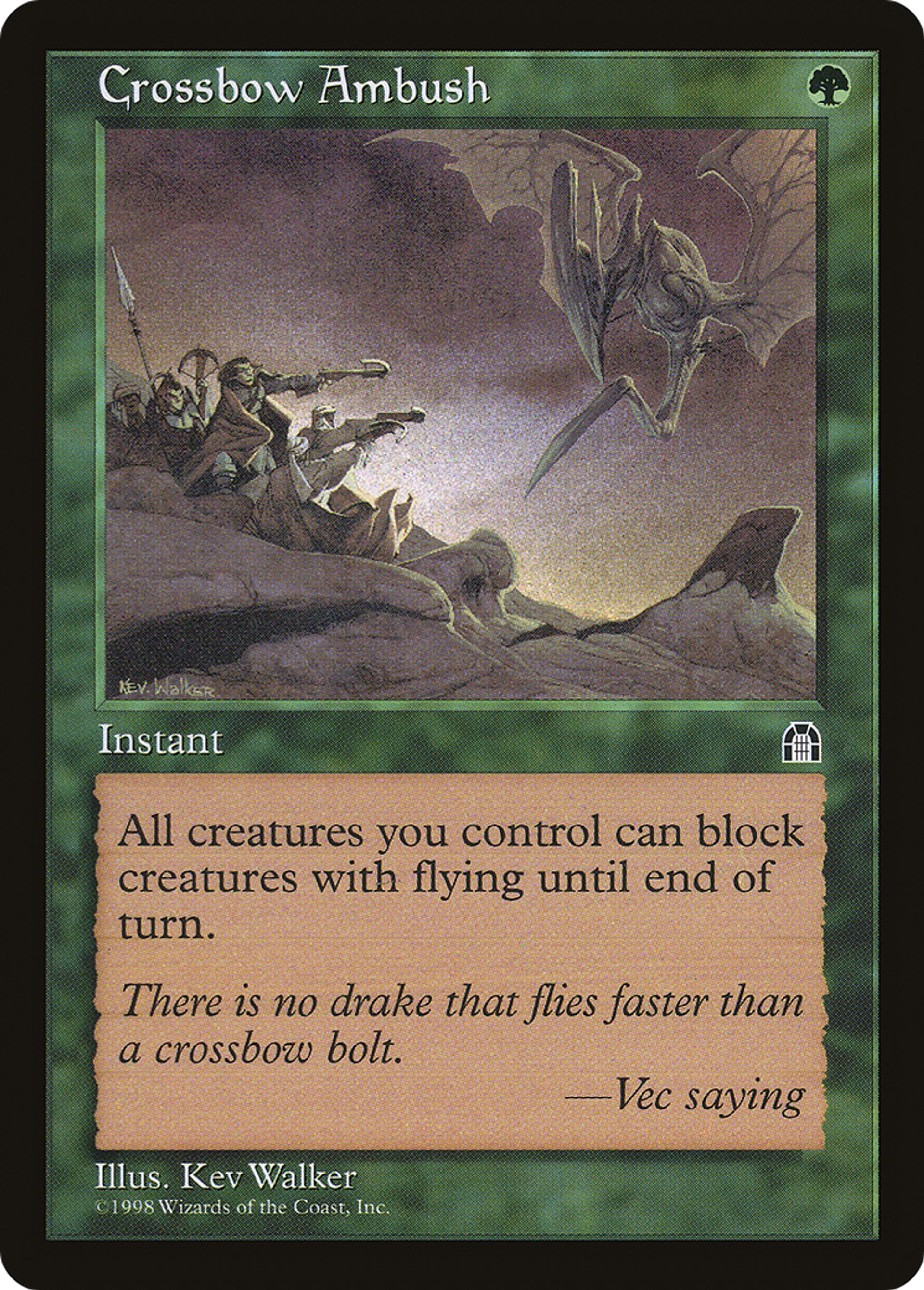 Embuscade d'arbalétriers — Stronghold — Magic: The Gathering