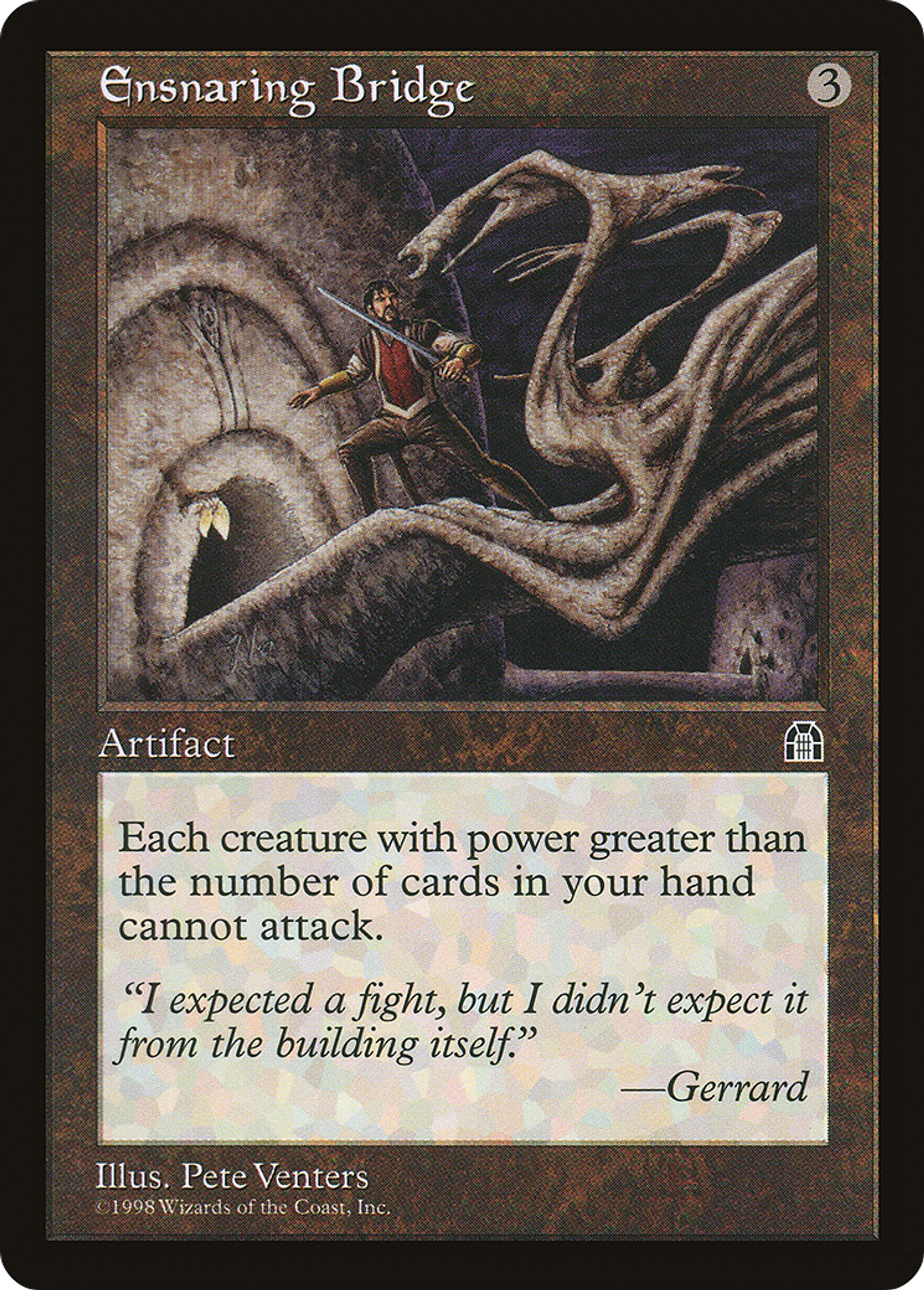 Ensnaring Bridge — Stronghold — Magic: The Gathering