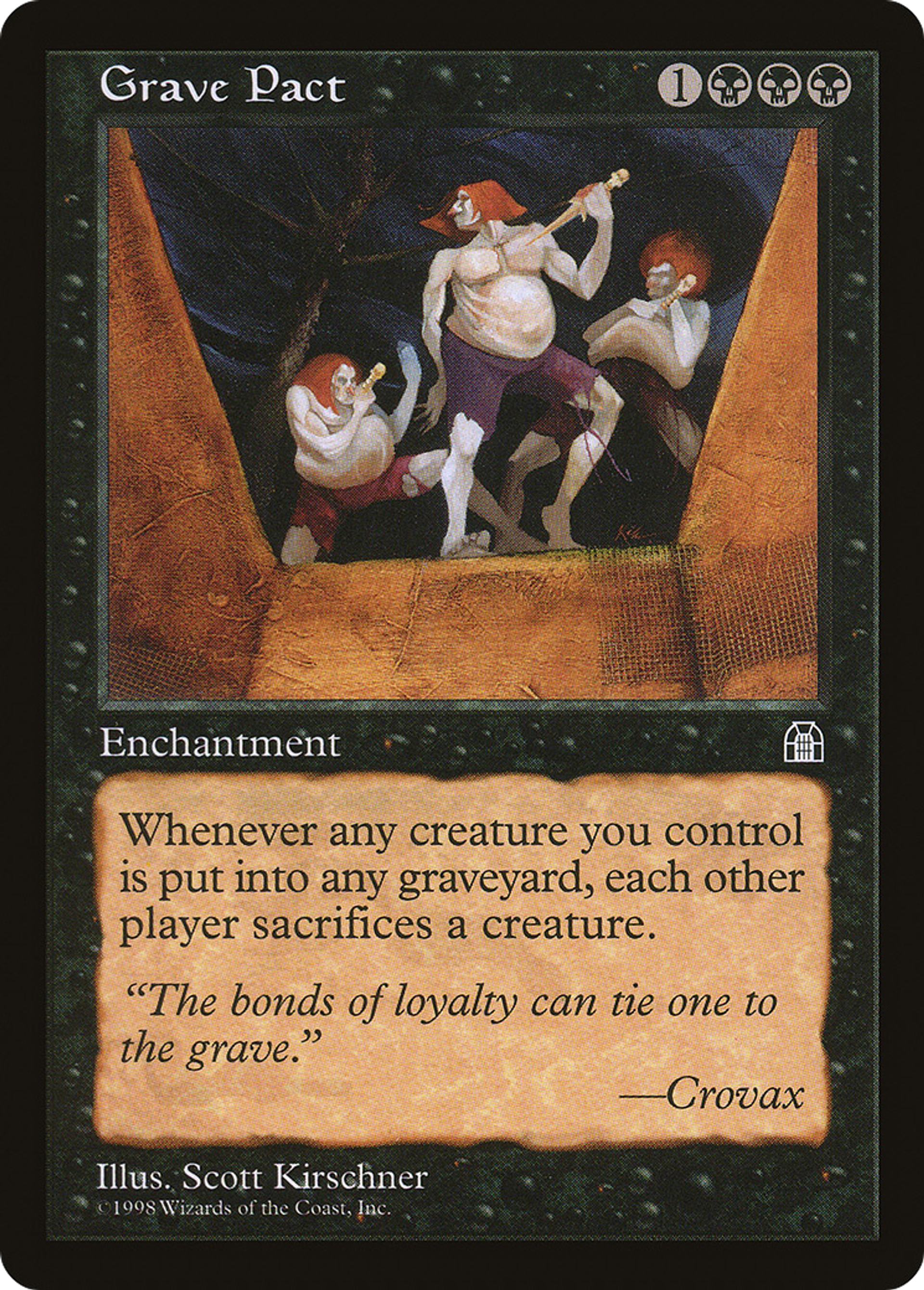 Pacte de la tombe — Stronghold — Magic: The Gathering