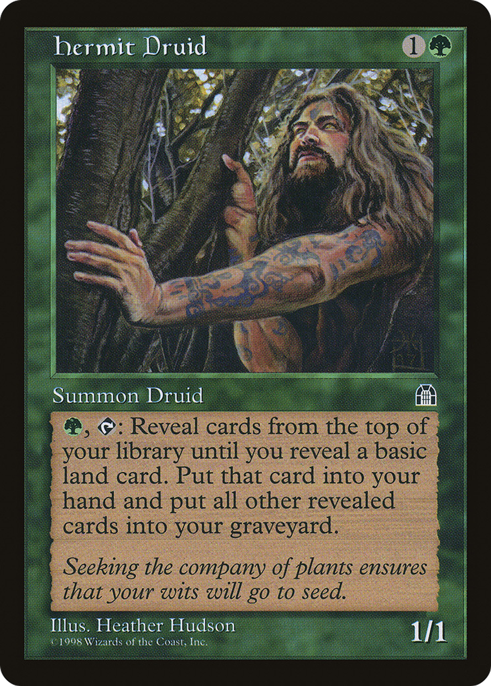 Druide ermite — Stronghold — Magic: The Gathering