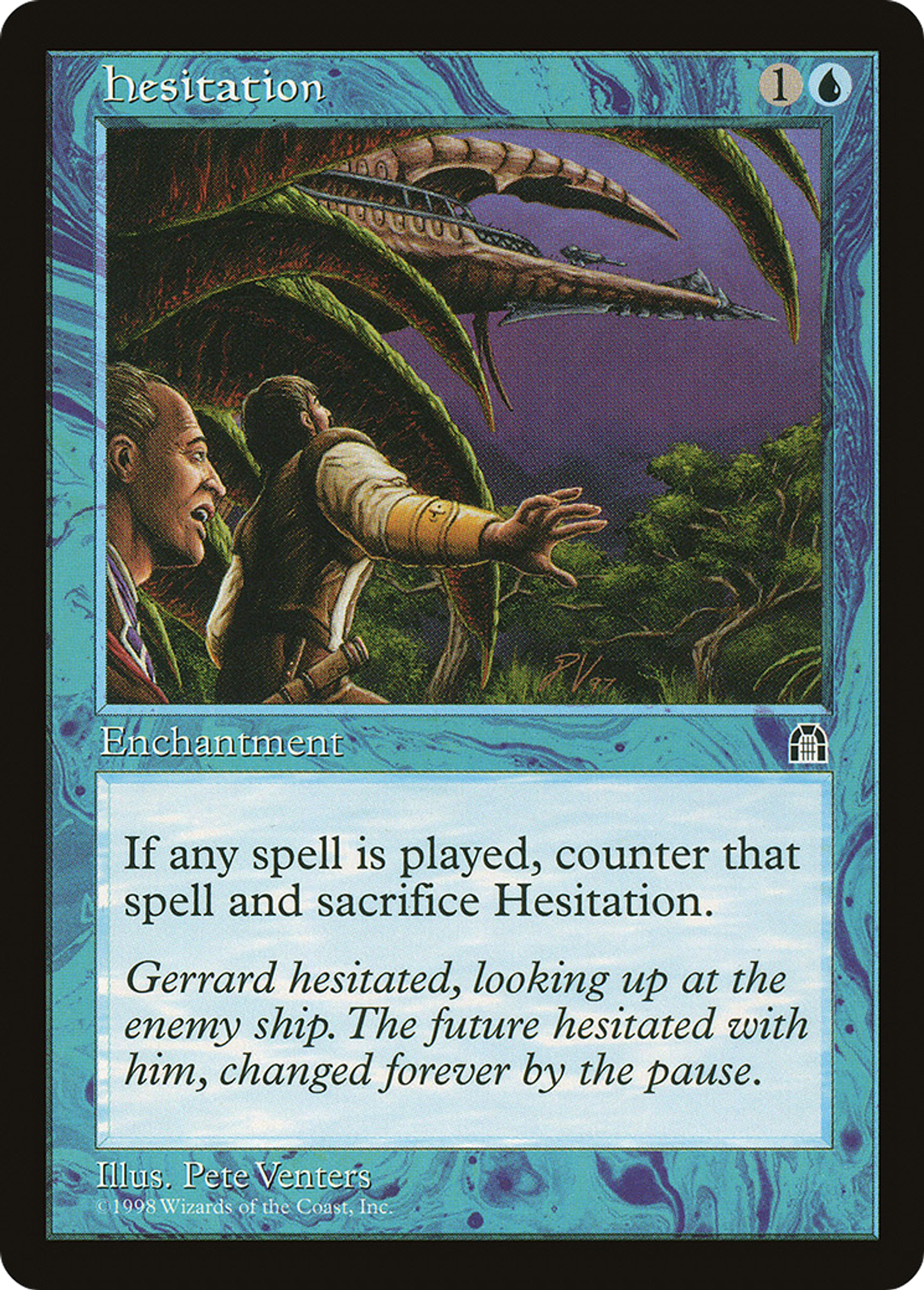 Hésitation — Stronghold — Magic: The Gathering