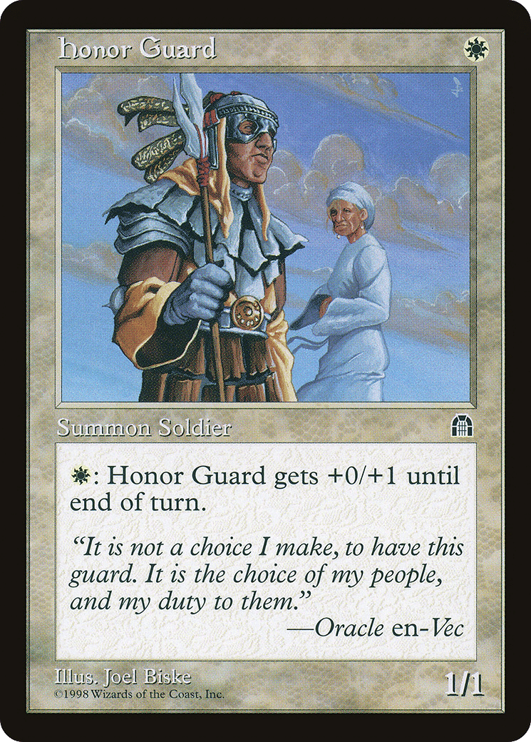 Honor Guard — Stronghold — Magic: The Gathering