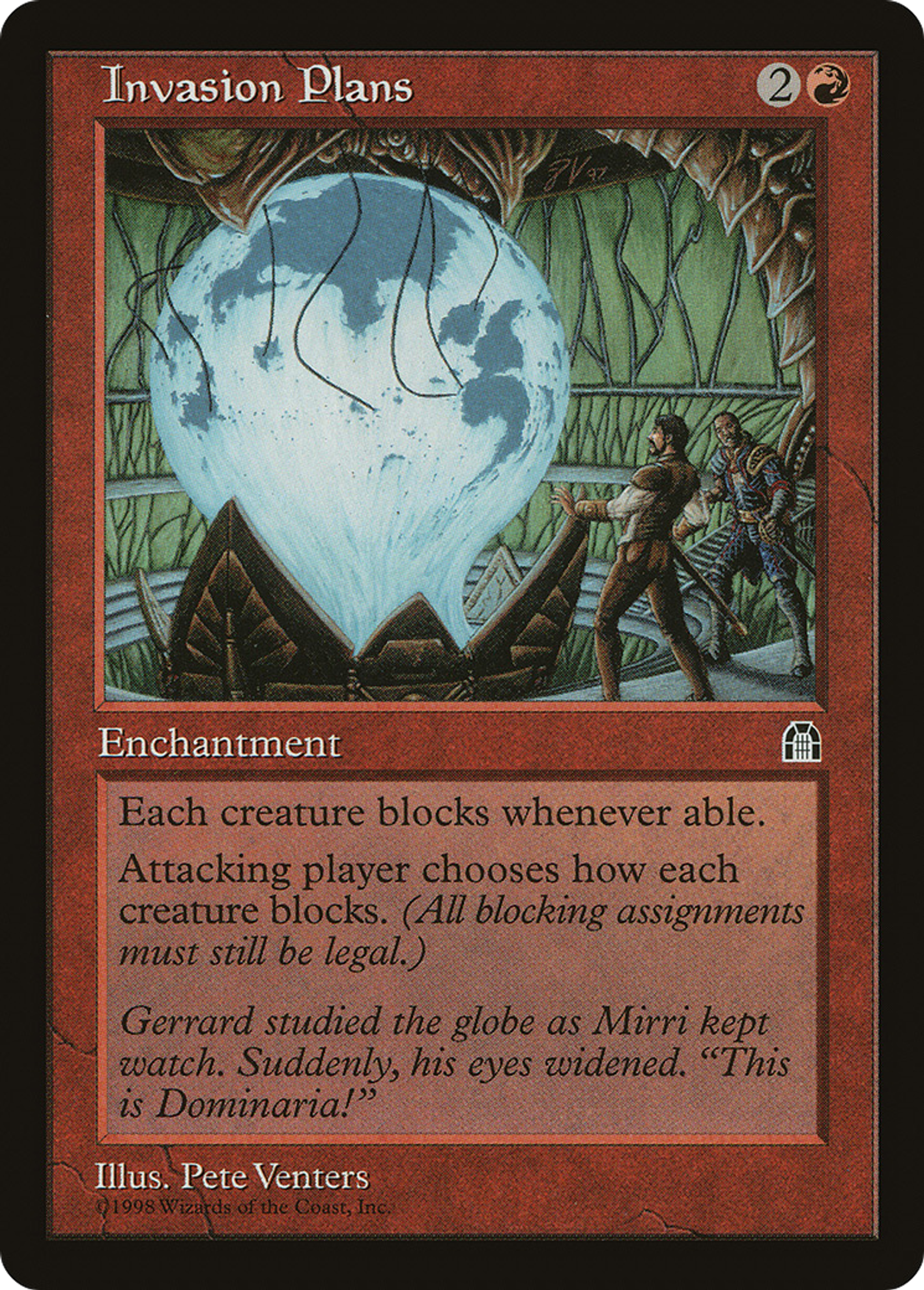 Plans d'invasion — Stronghold — Magic: The Gathering