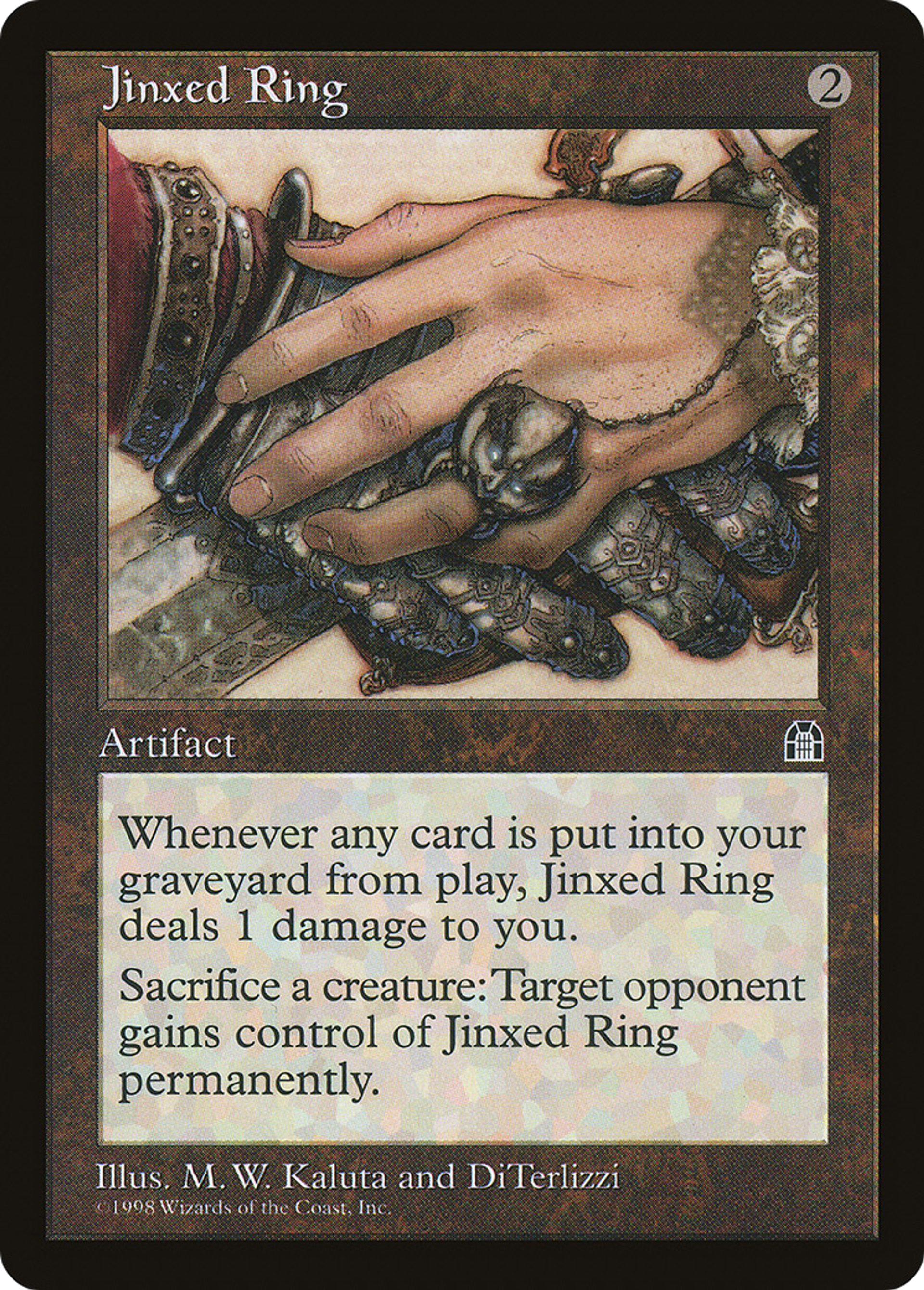 Anneau porte-malheur — Stronghold — Magic: The Gathering