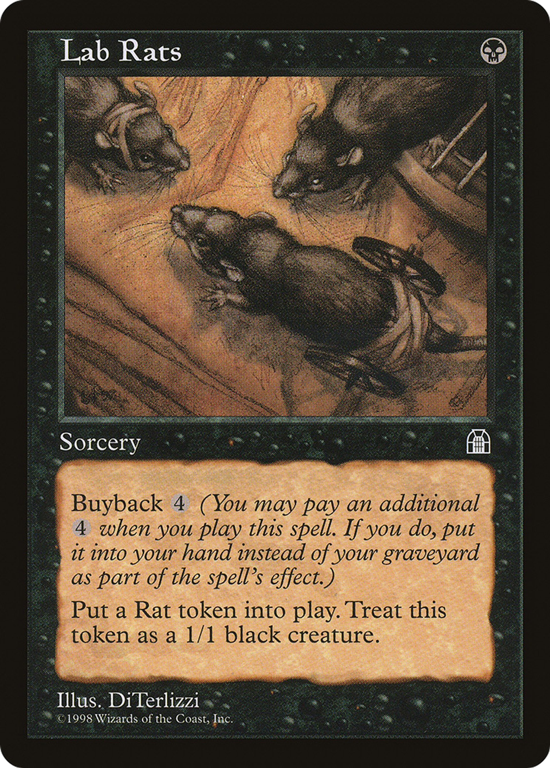 Rats de laboratoire — Stronghold — Magic: The Gathering