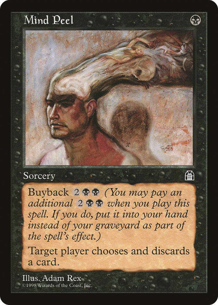 Mind Peel — Stronghold — Magic: The Gathering