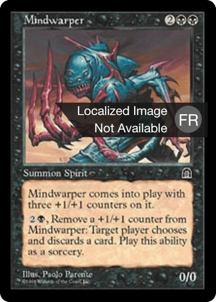 Distorseur cérébral — Stronghold — Magic: The Gathering