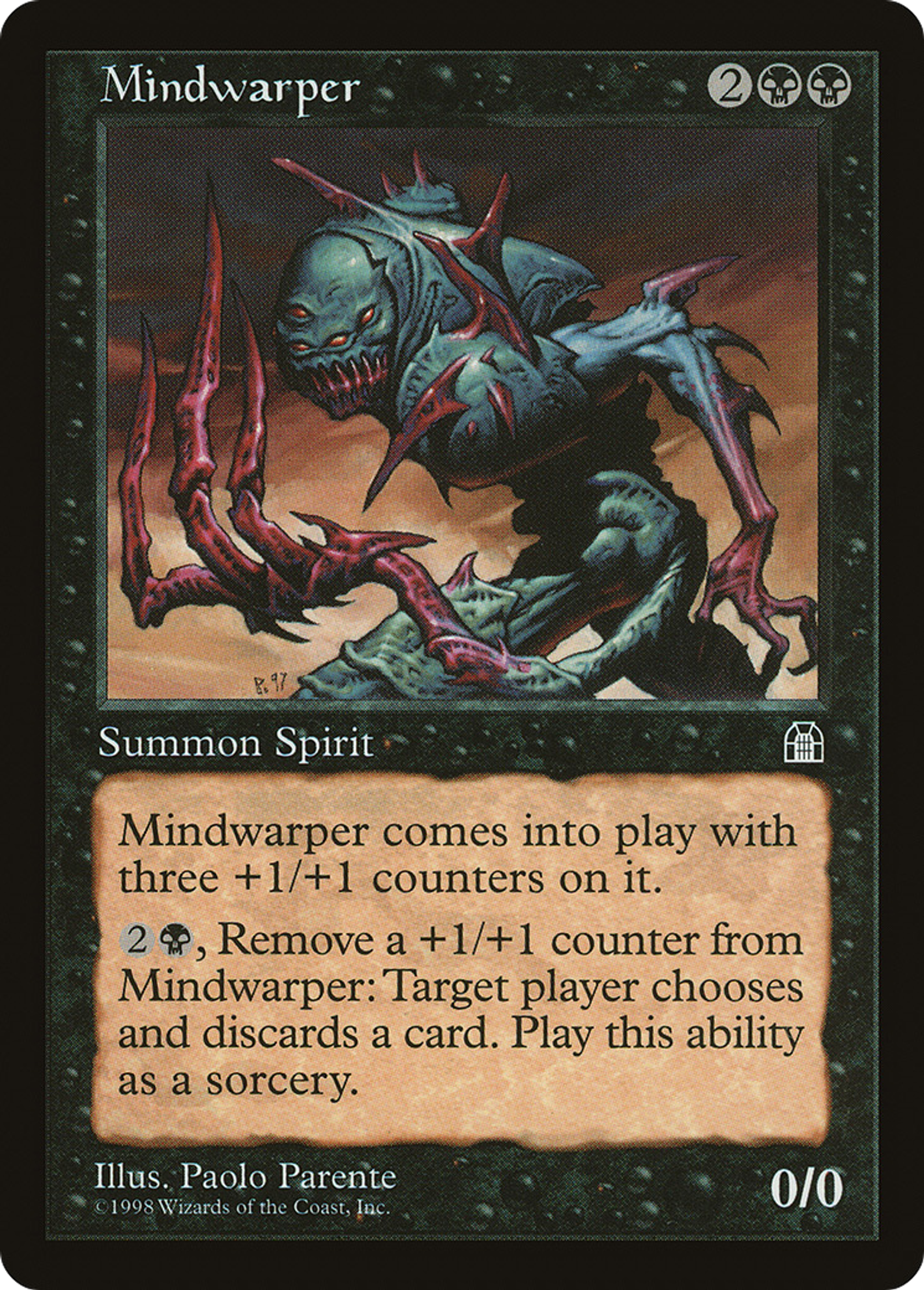 Distorseur cérébral — Stronghold — Magic: The Gathering