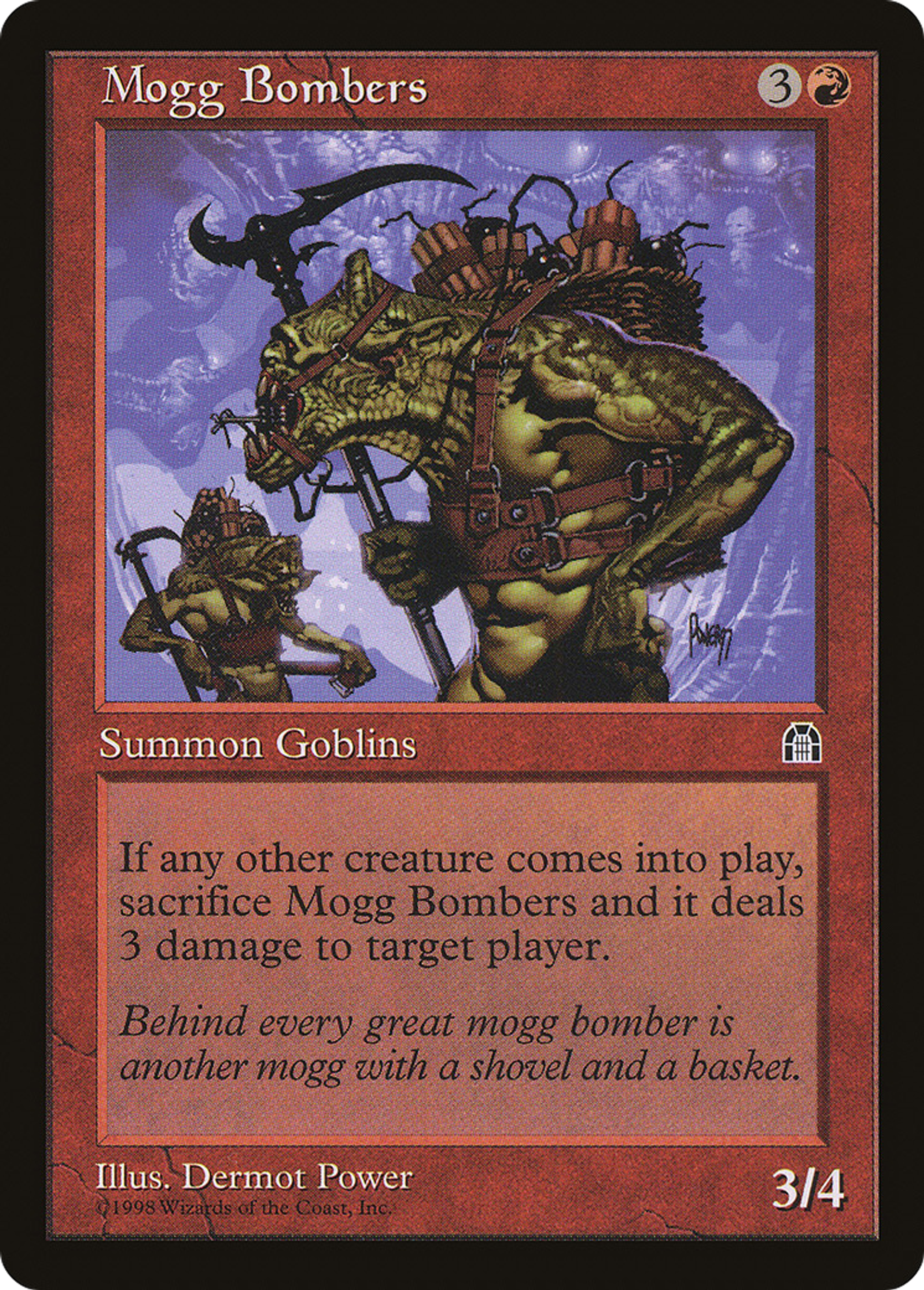 Moggs poseurs de bombes — Stronghold — Magic: The Gathering