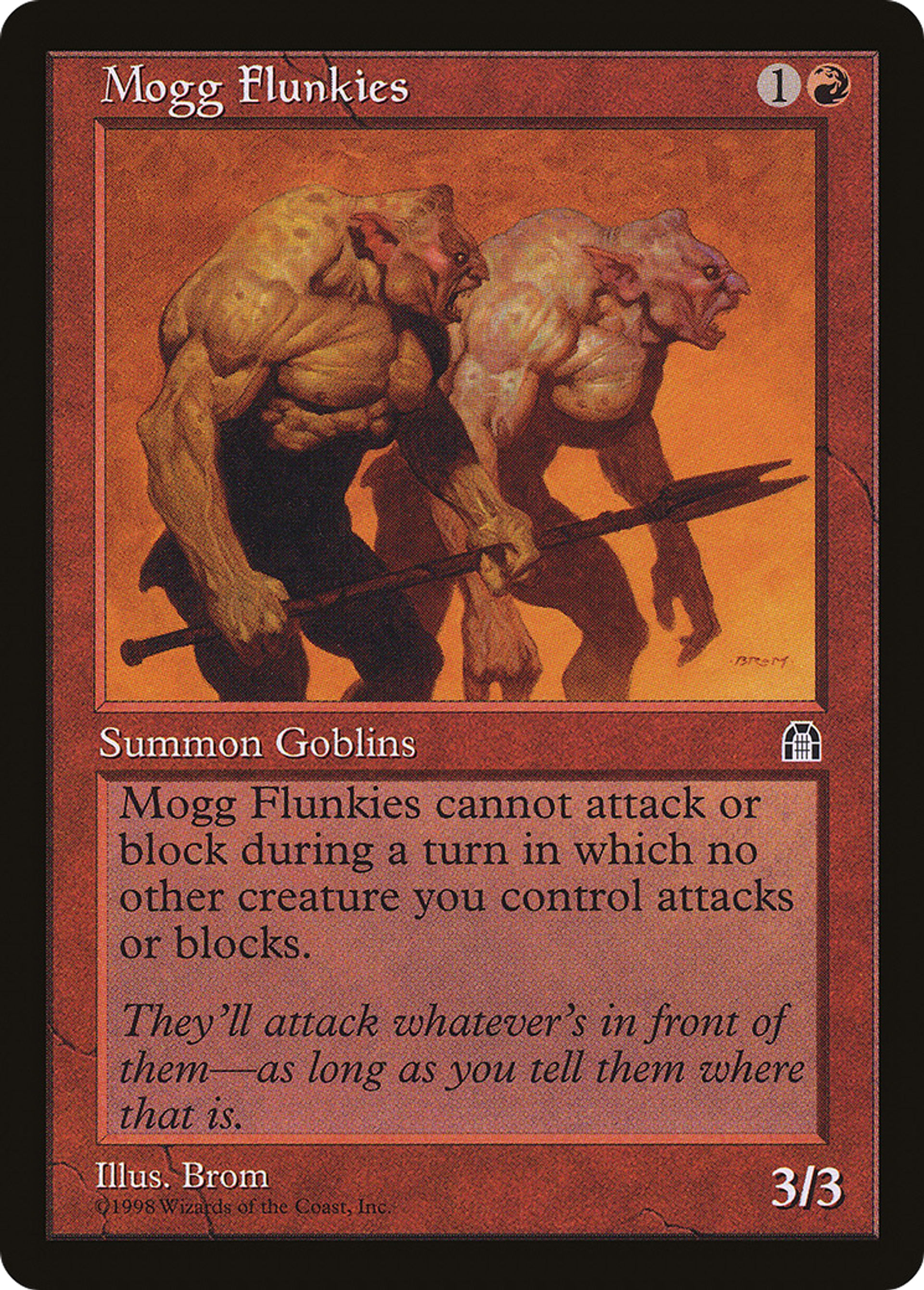 Moggs bas-de-plafond — Stronghold — Magic: The Gathering