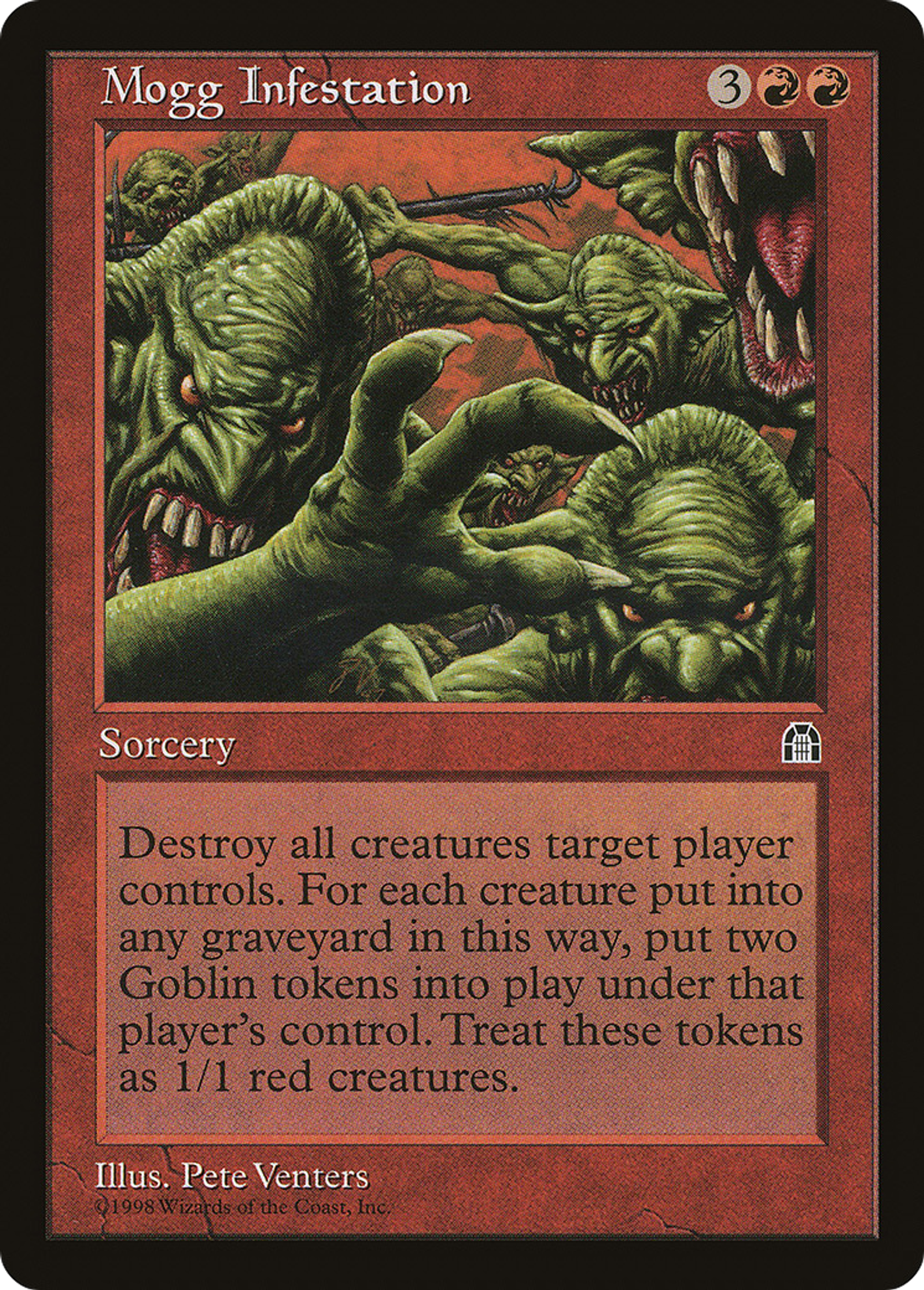 Infestation de moggs — Stronghold — Magic: The Gathering