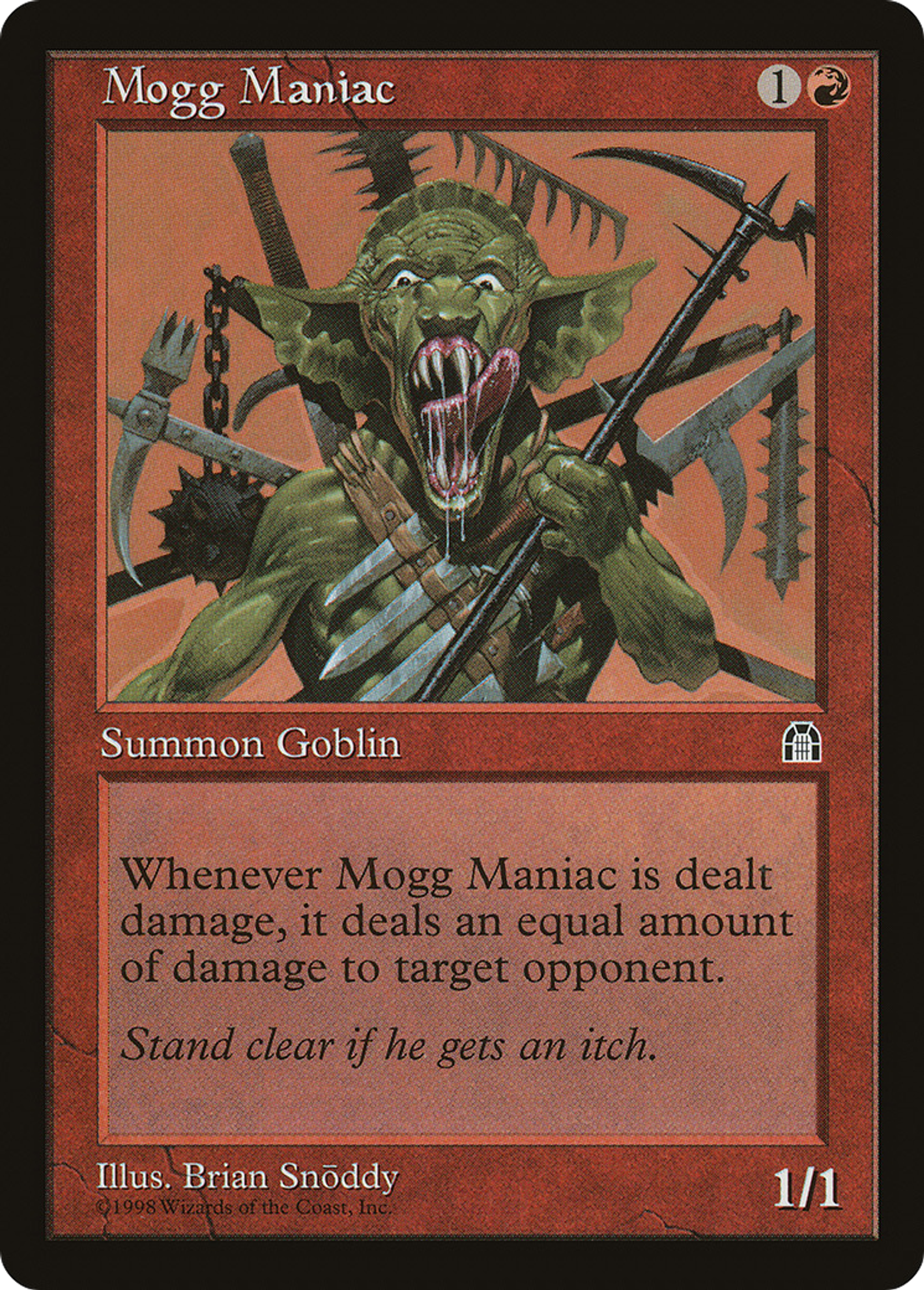Maniaque mogg — Stronghold — Magic: The Gathering