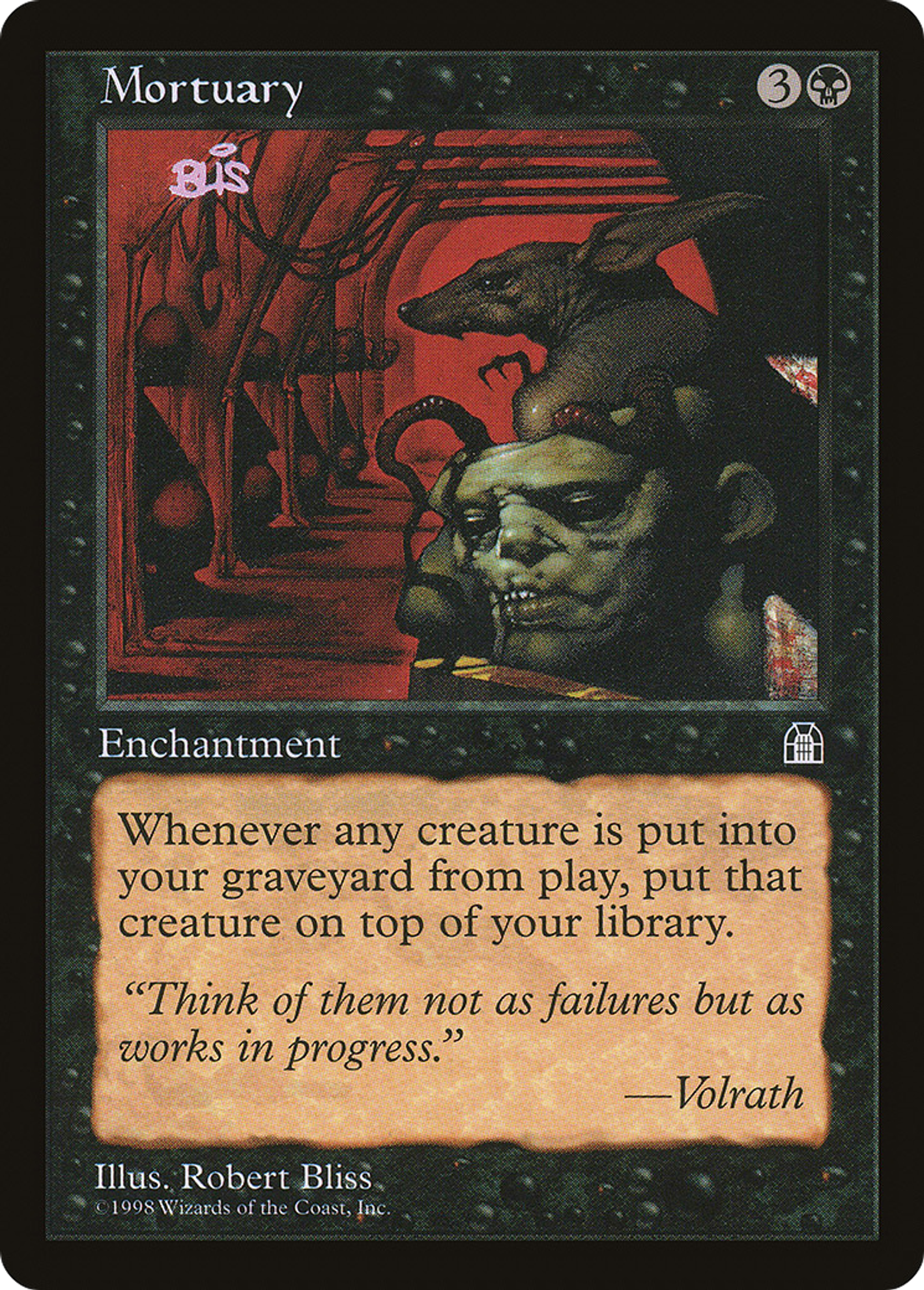 Chambre mortuaire — Stronghold — Magic: The Gathering