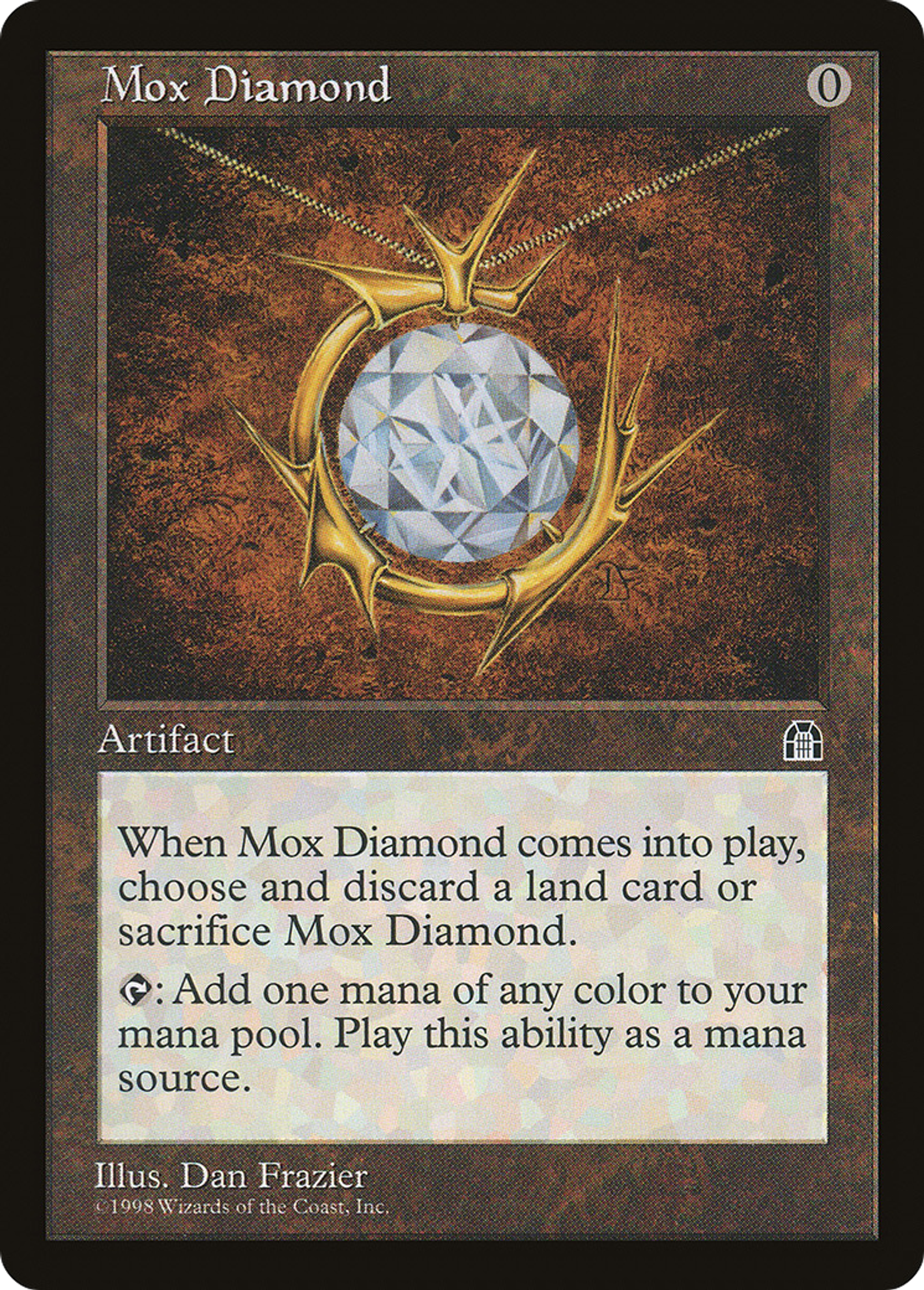 Mox de diamant — Stronghold — Magic: The Gathering