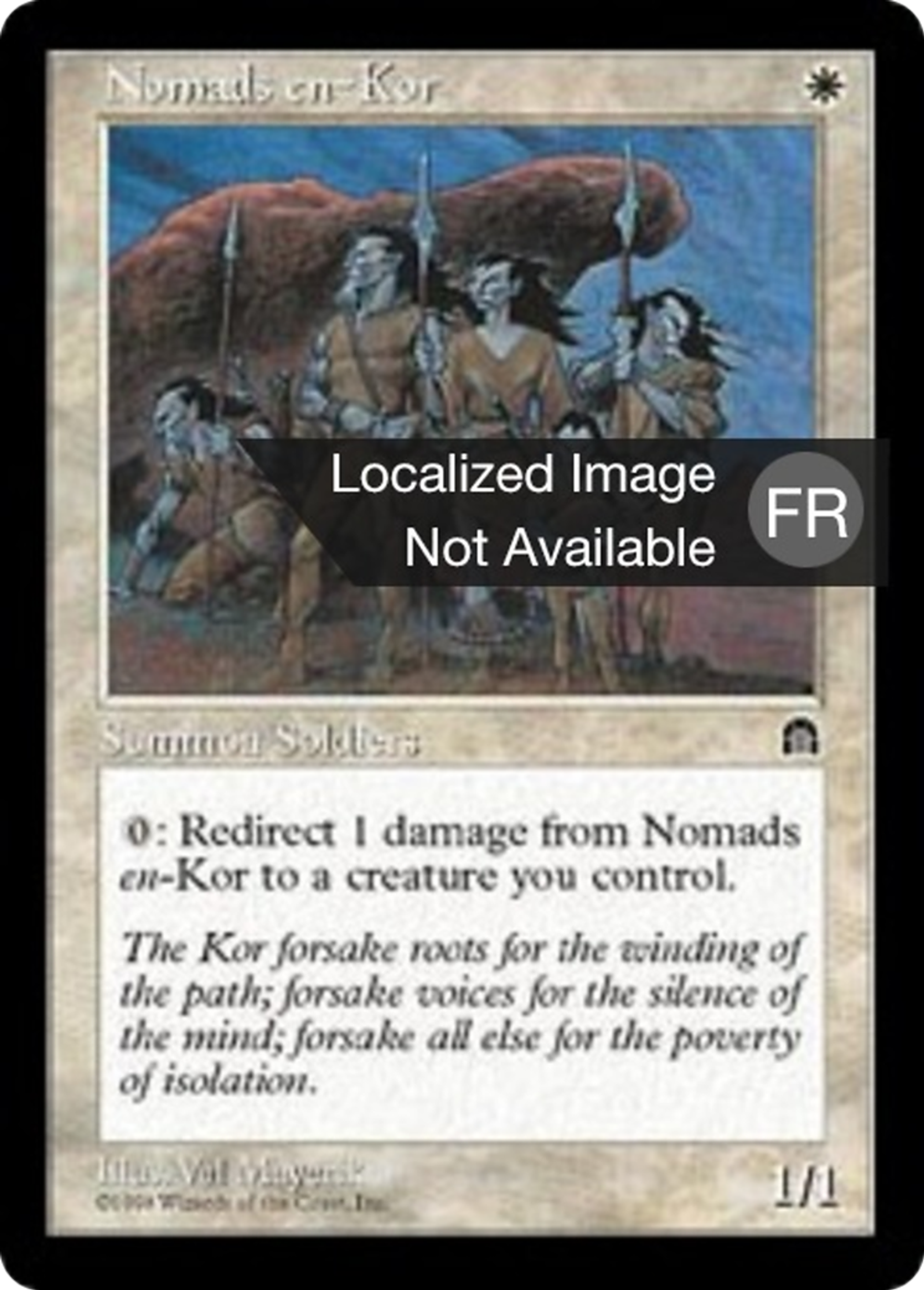 Nomades en-Kor — Stronghold — Magic: The Gathering