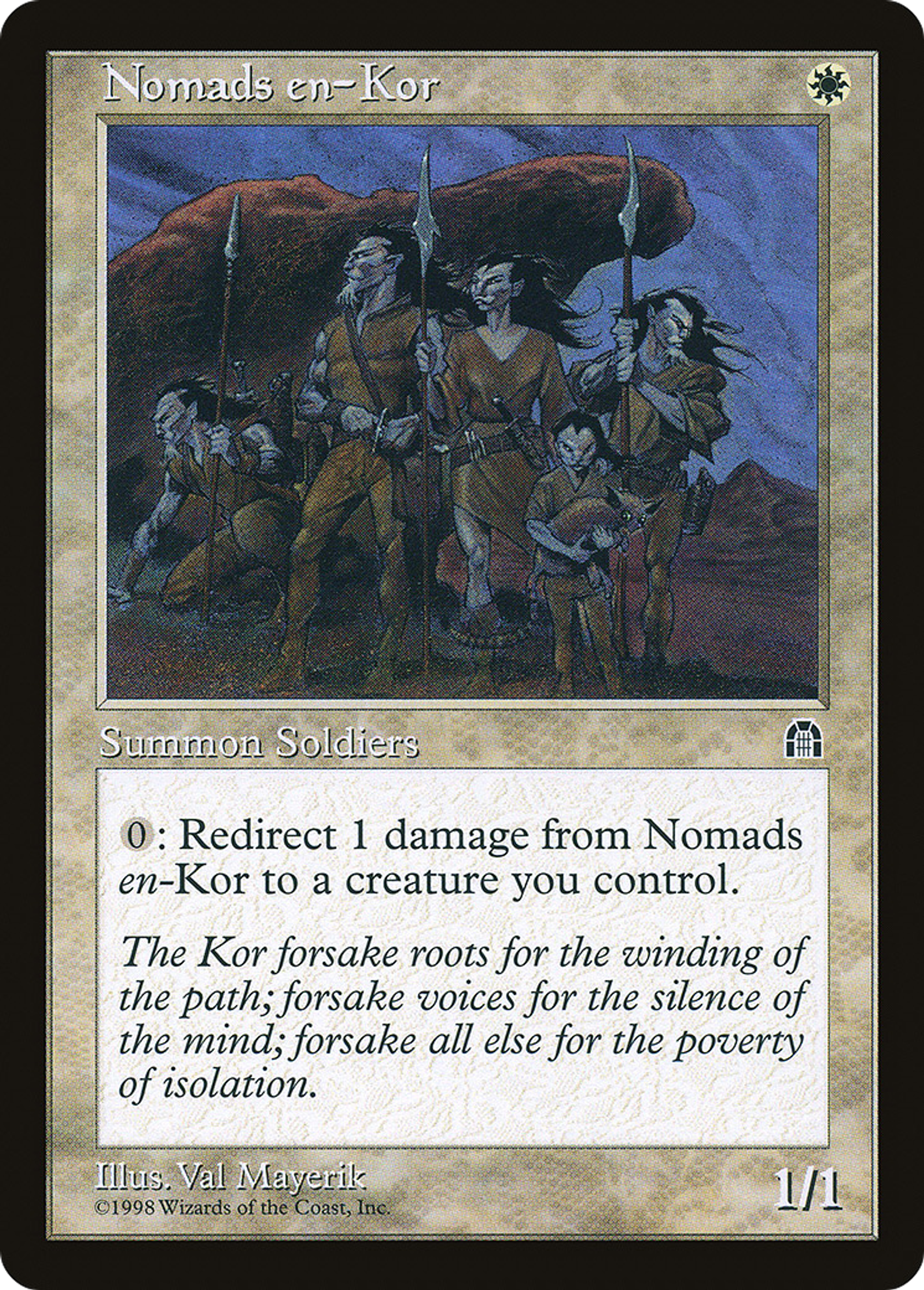 Nomades en-Kor — Stronghold — Magic: The Gathering