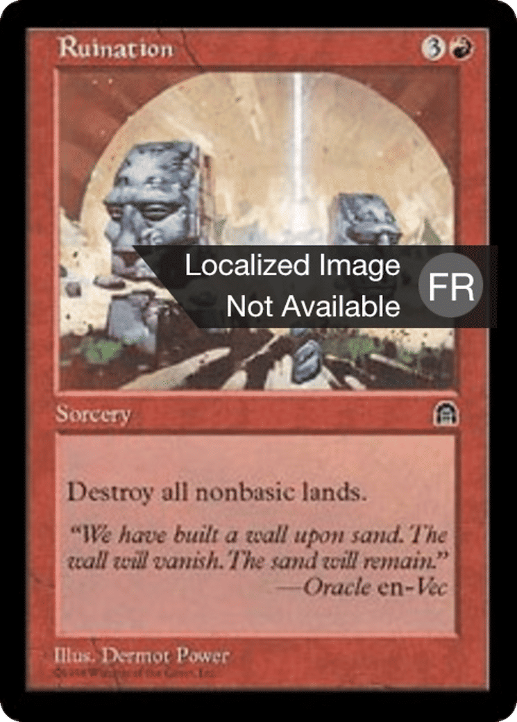 Ruine — Stronghold — Magic: The Gathering