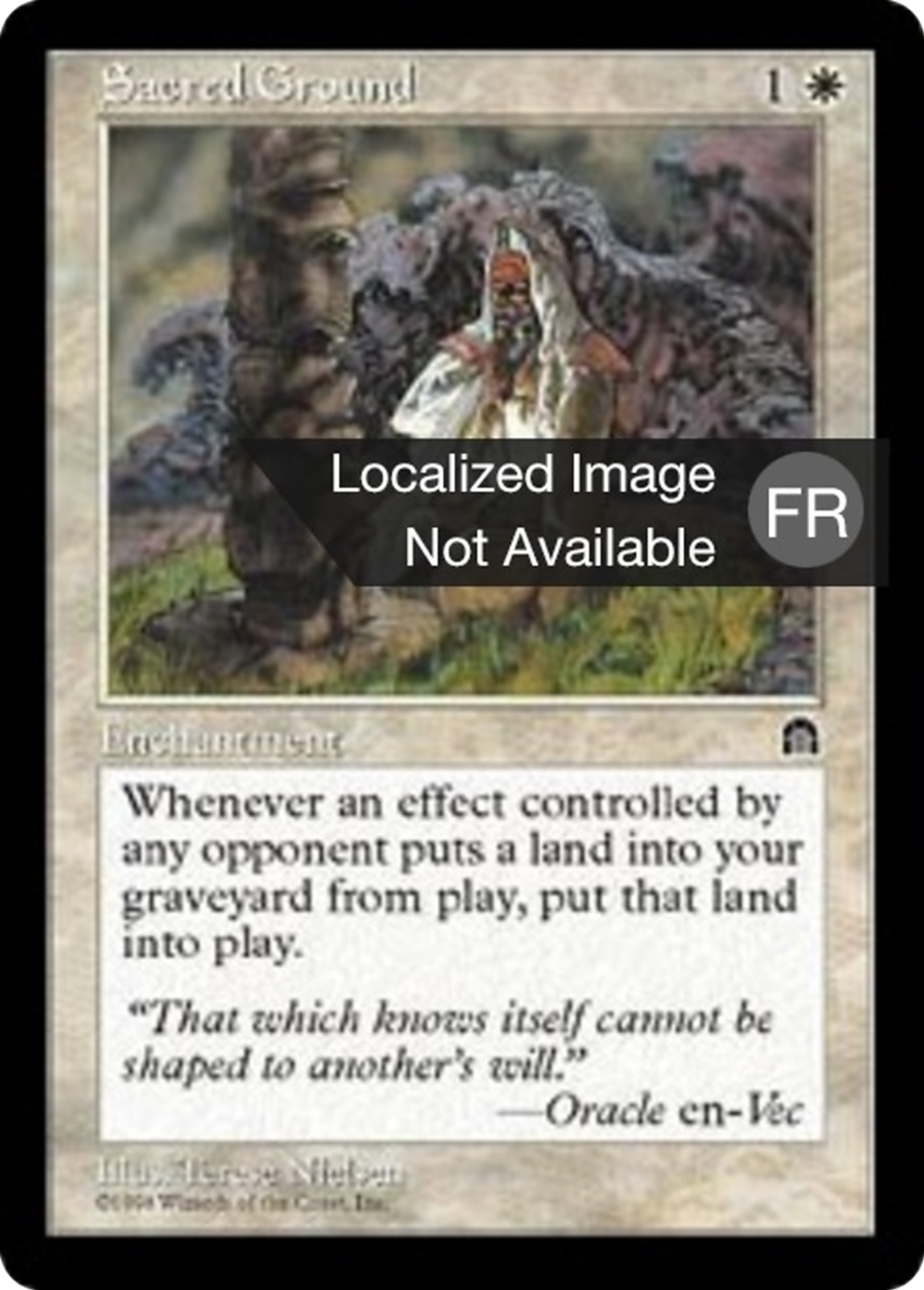 Sol consacré — Stronghold — Magic: The Gathering