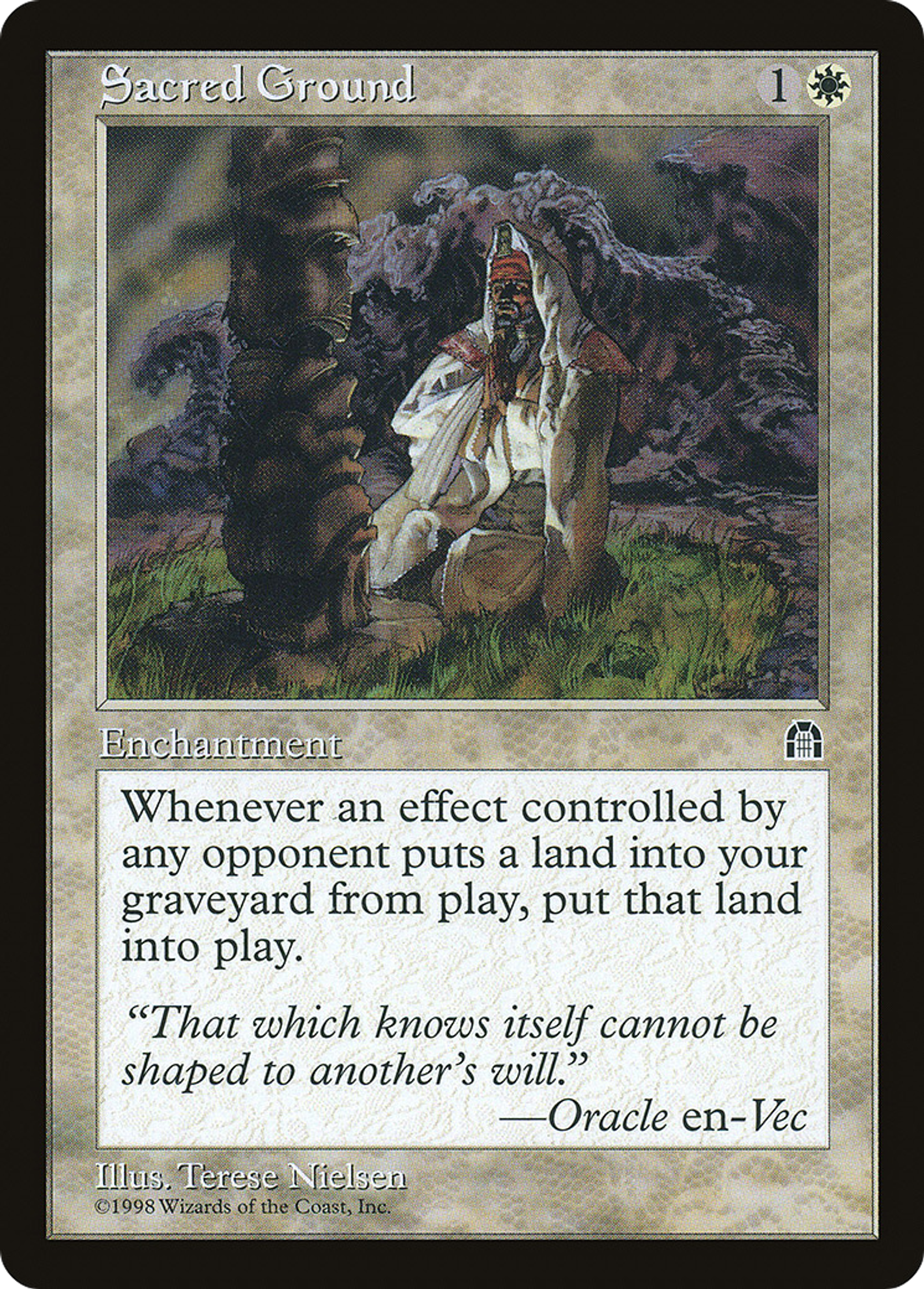 Sol consacré — Stronghold — Magic: The Gathering