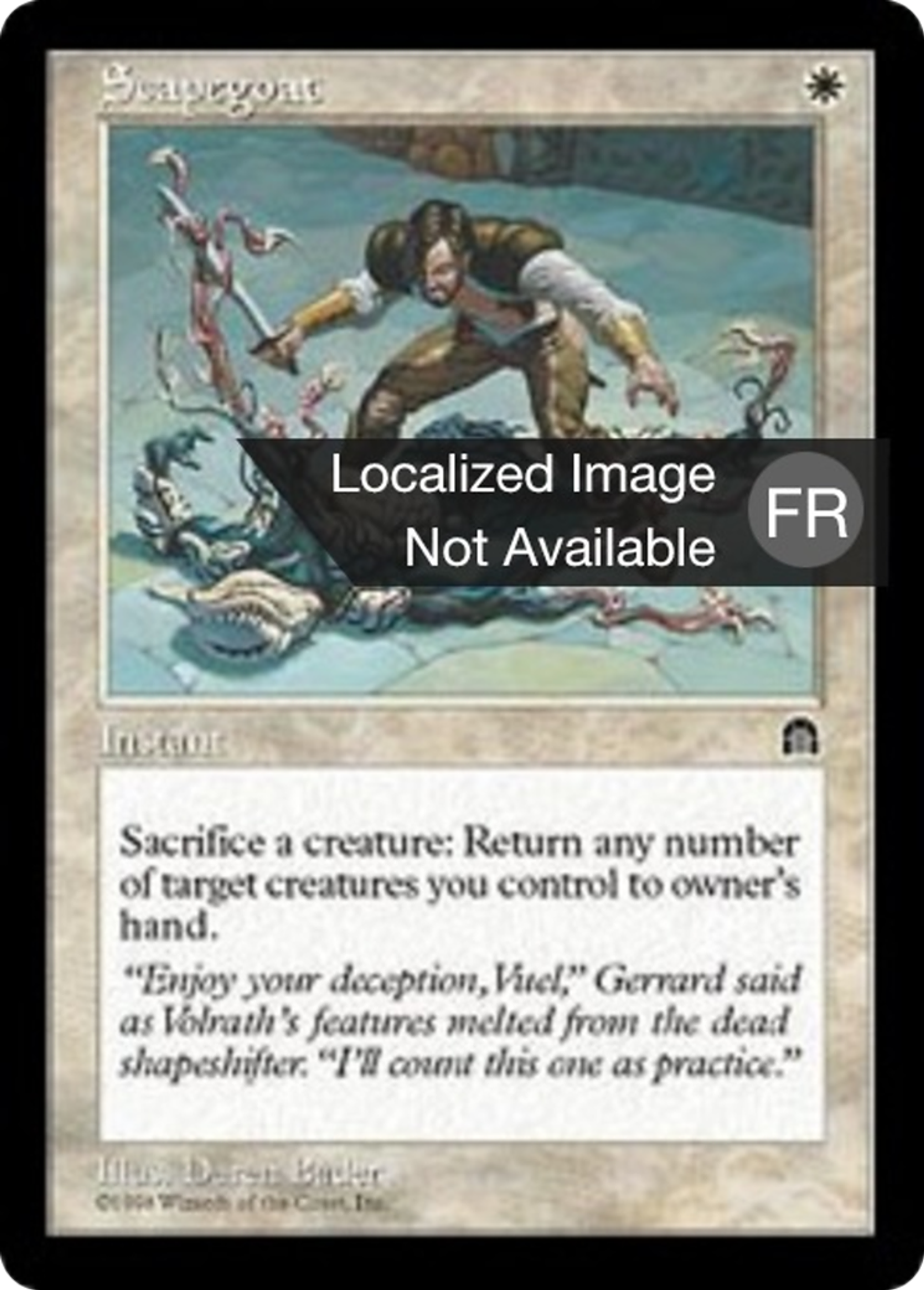 Bouc émissaire — Stronghold — Magic: The Gathering