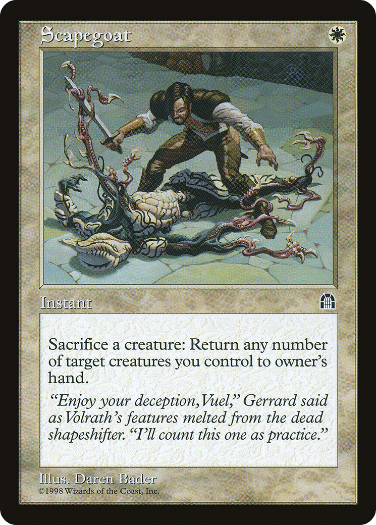Scapegoat — Stronghold — Magic: The Gathering