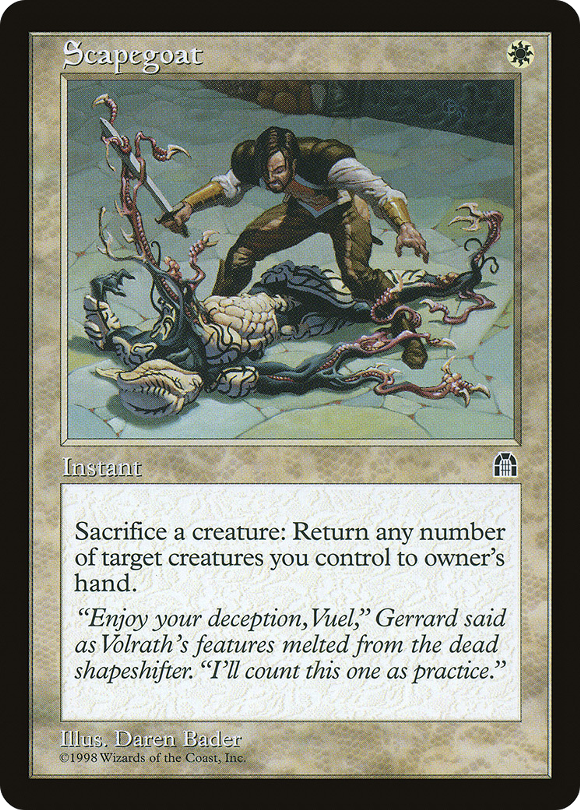 Bouc émissaire — Stronghold — Magic: The Gathering